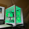 ⬜ White and RGB Gaming PC | Intel Xeon E5-2670 v3 & RX 580