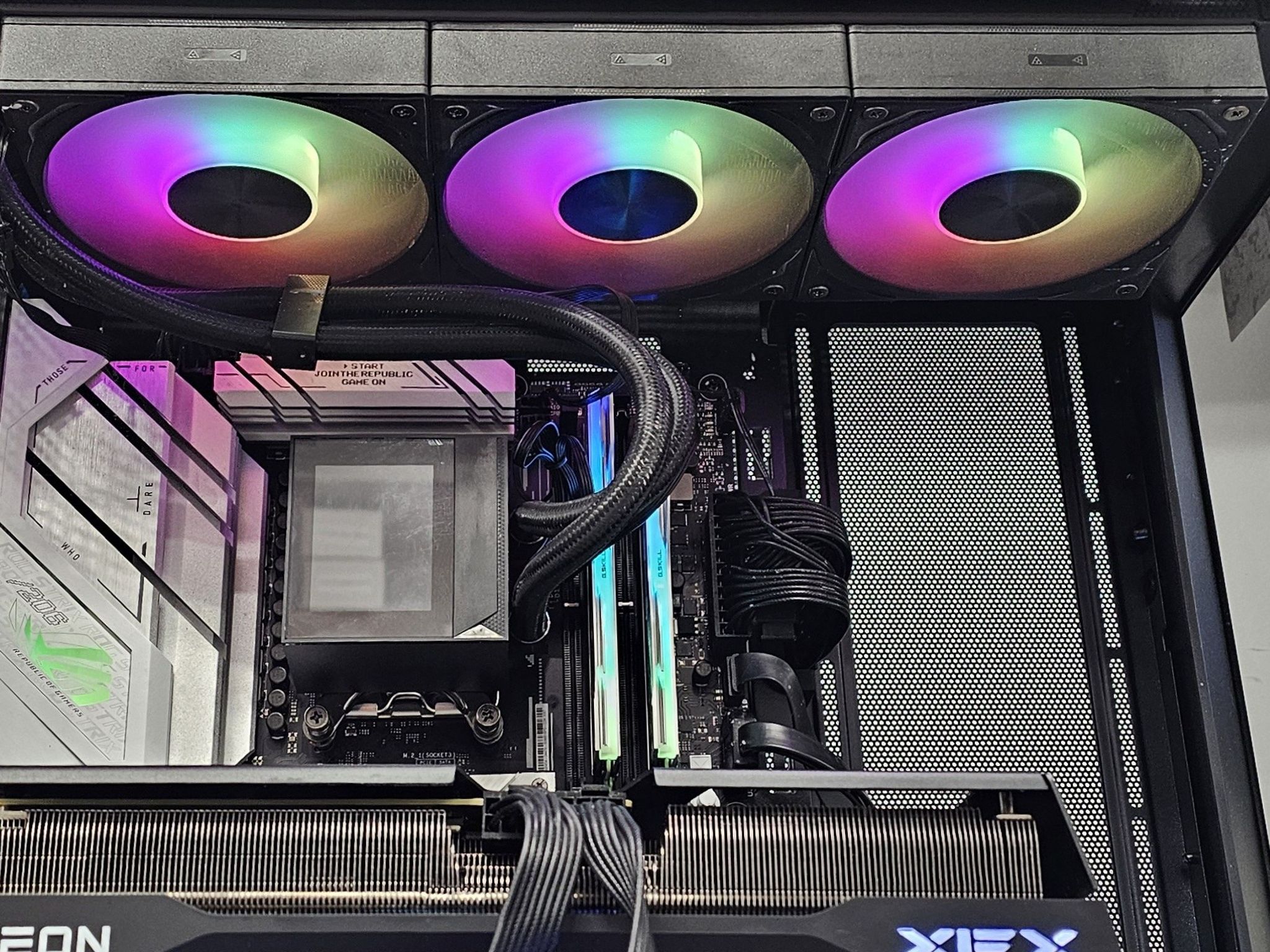 360mm AIO RGB CPU Liquid Cooler for AMD AM5