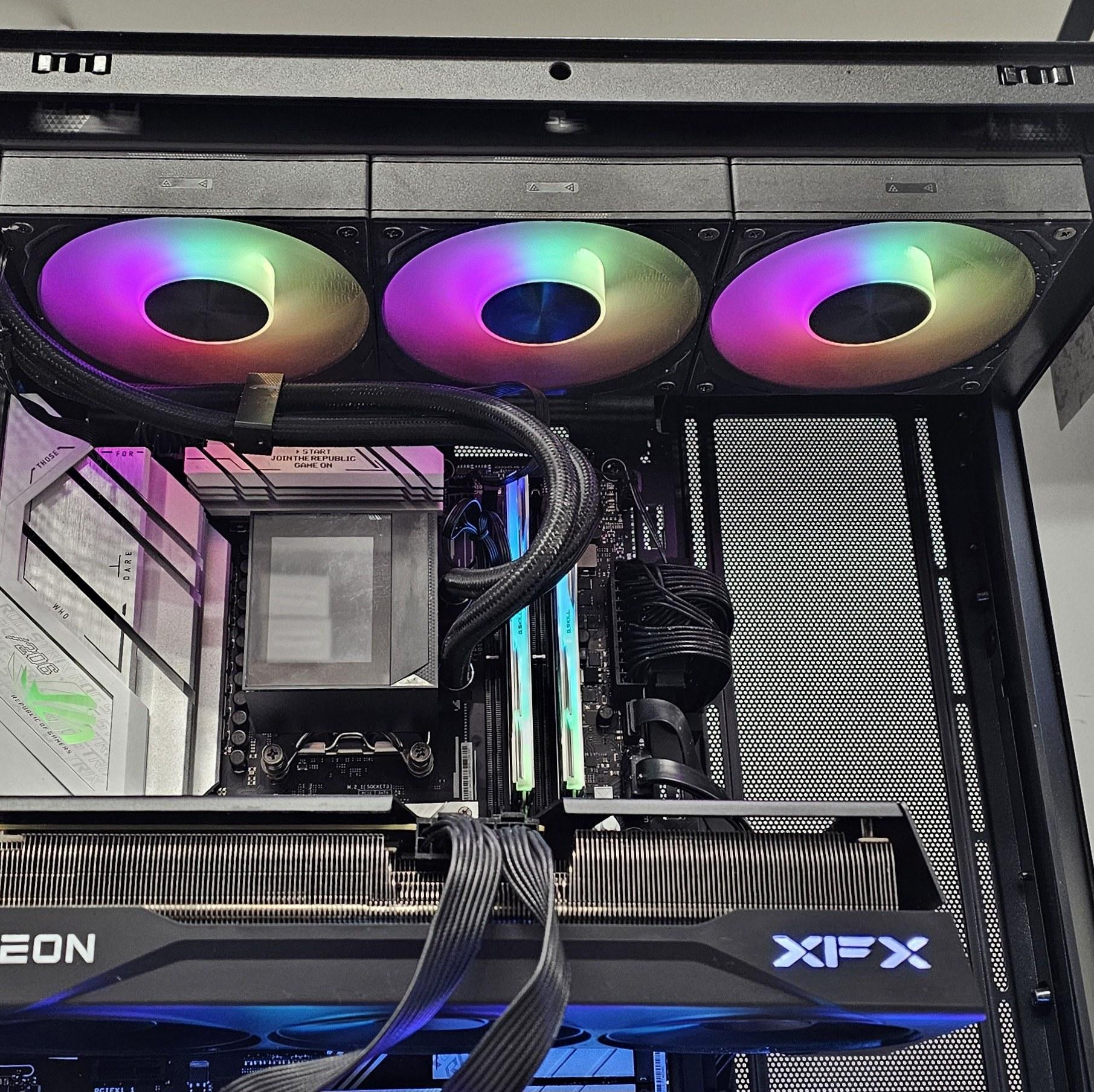 360mm AIO RGB CPU Liquid Cooler for AMD AM5