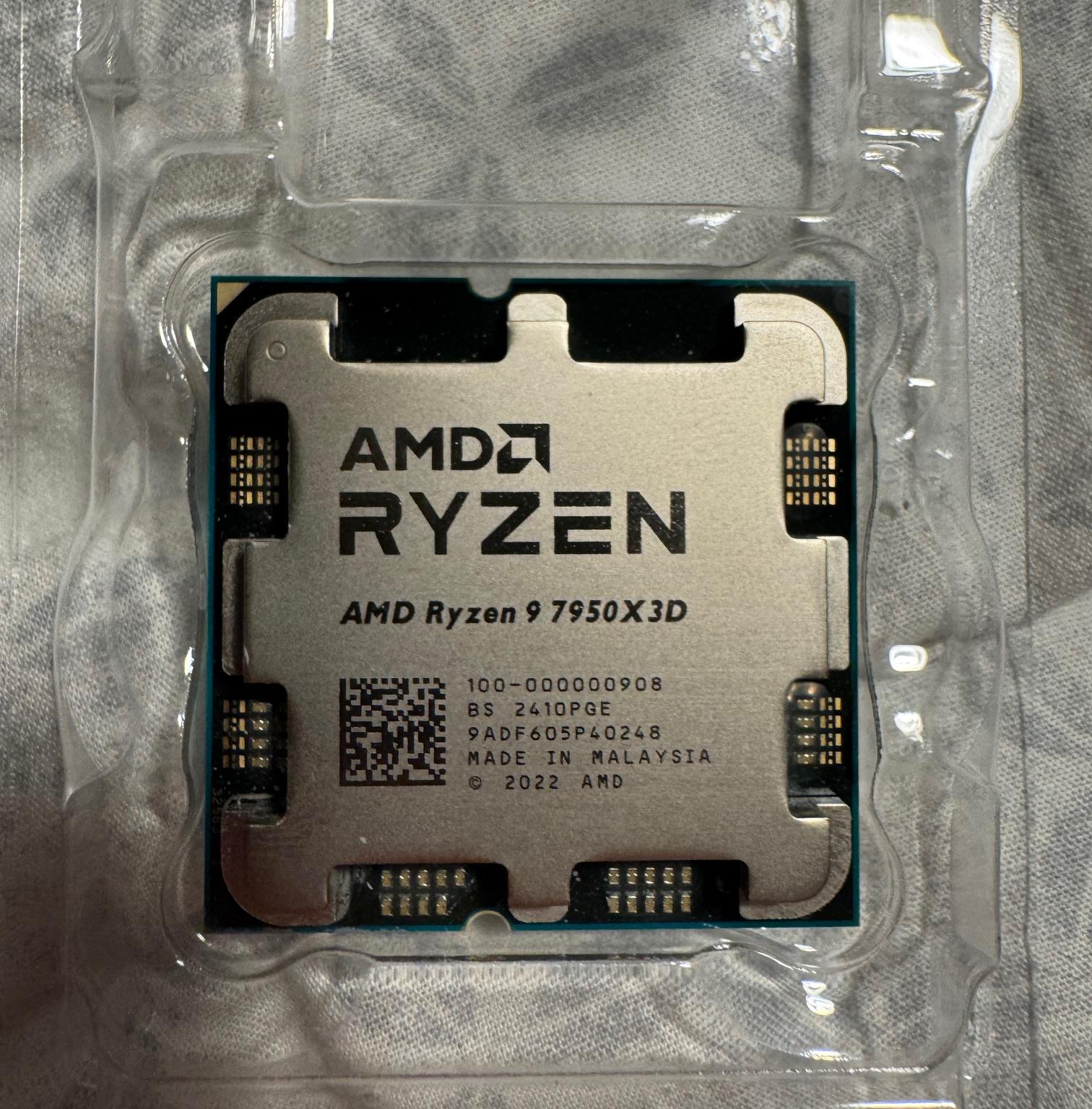 Ryzen 9 7950X3D, Used like New