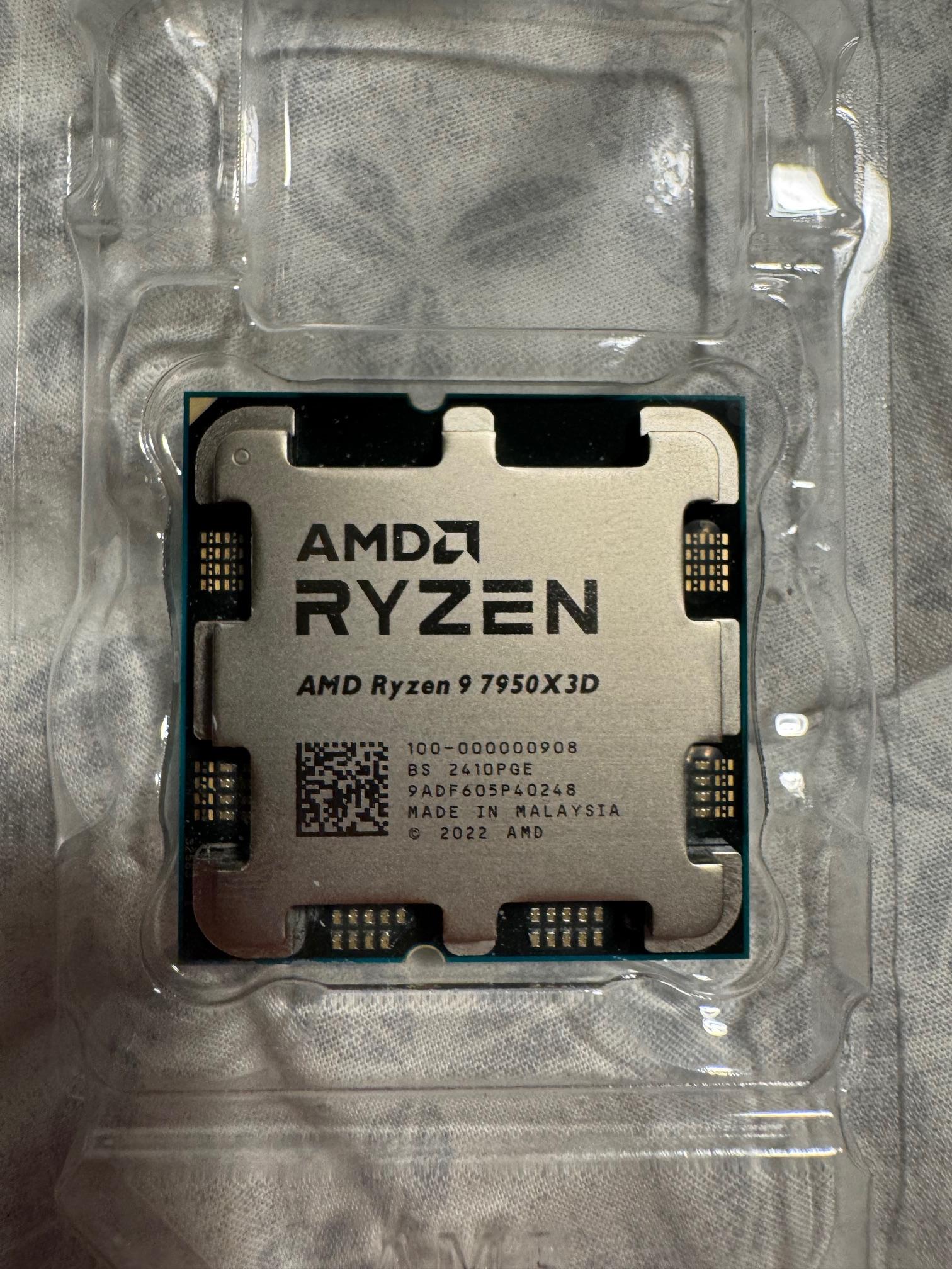 Ryzen 9 7950X3D, Used like New