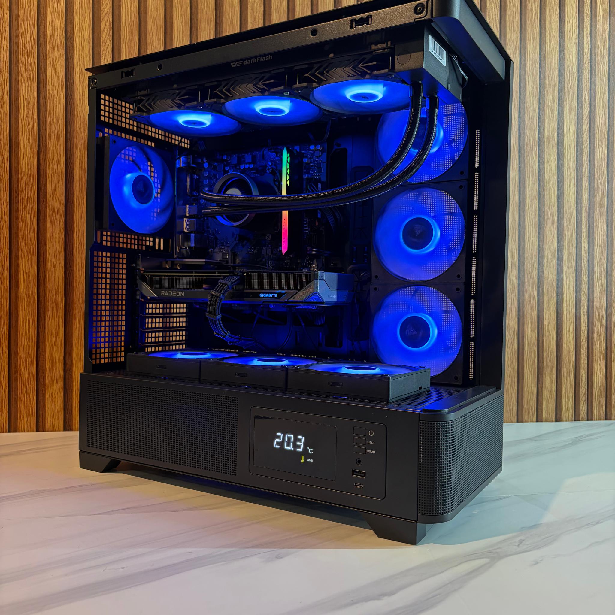 9060XT 16GB | RYZEN 5 9600X  | 16GB DDR5 | 650W | 360MM