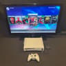Xbox 360 White 500gb Internal Drive + 1TB External Drive With Accessories