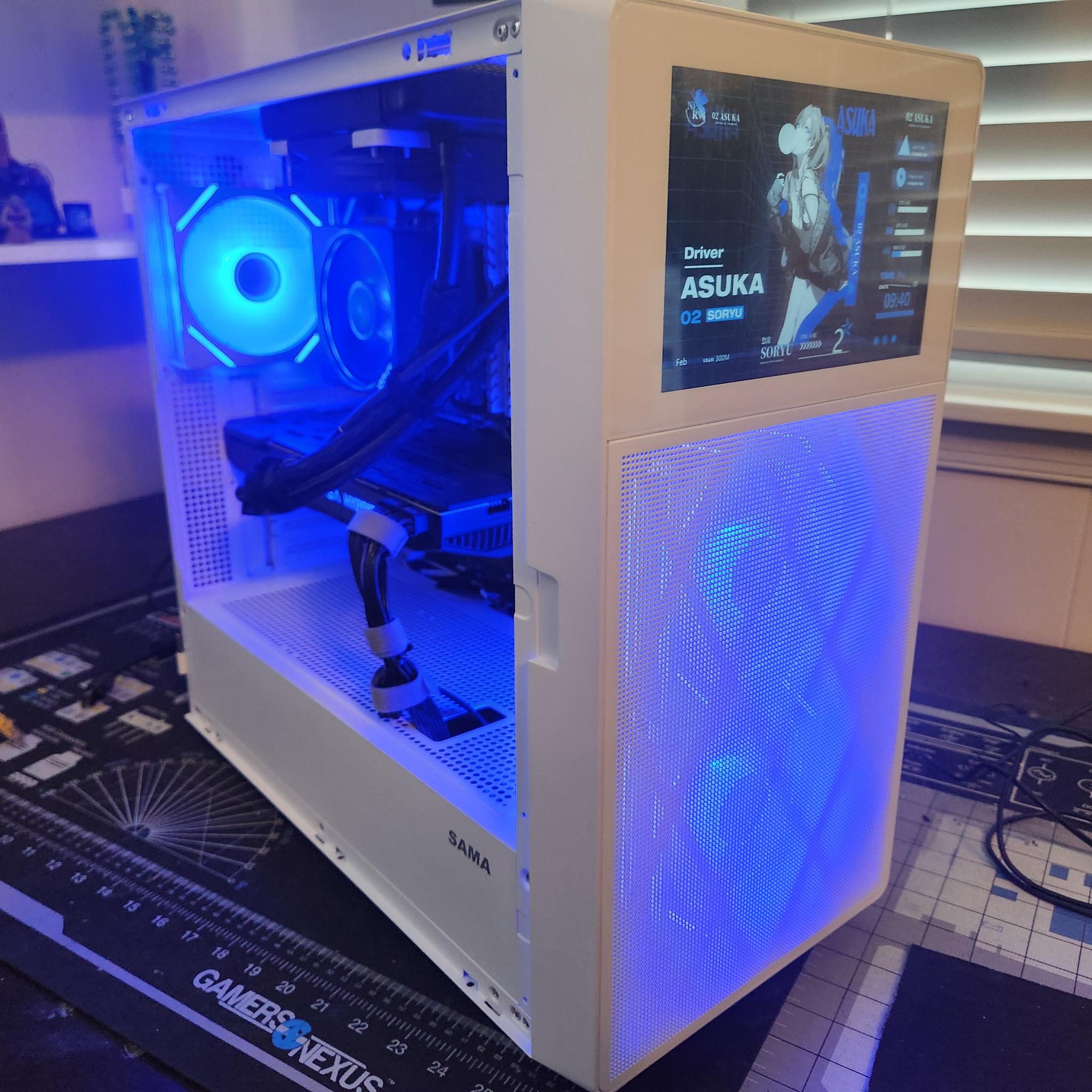 Asuka 02: BLUE THUNDER! Custom RTX GAMING and STREAMING PC!!!