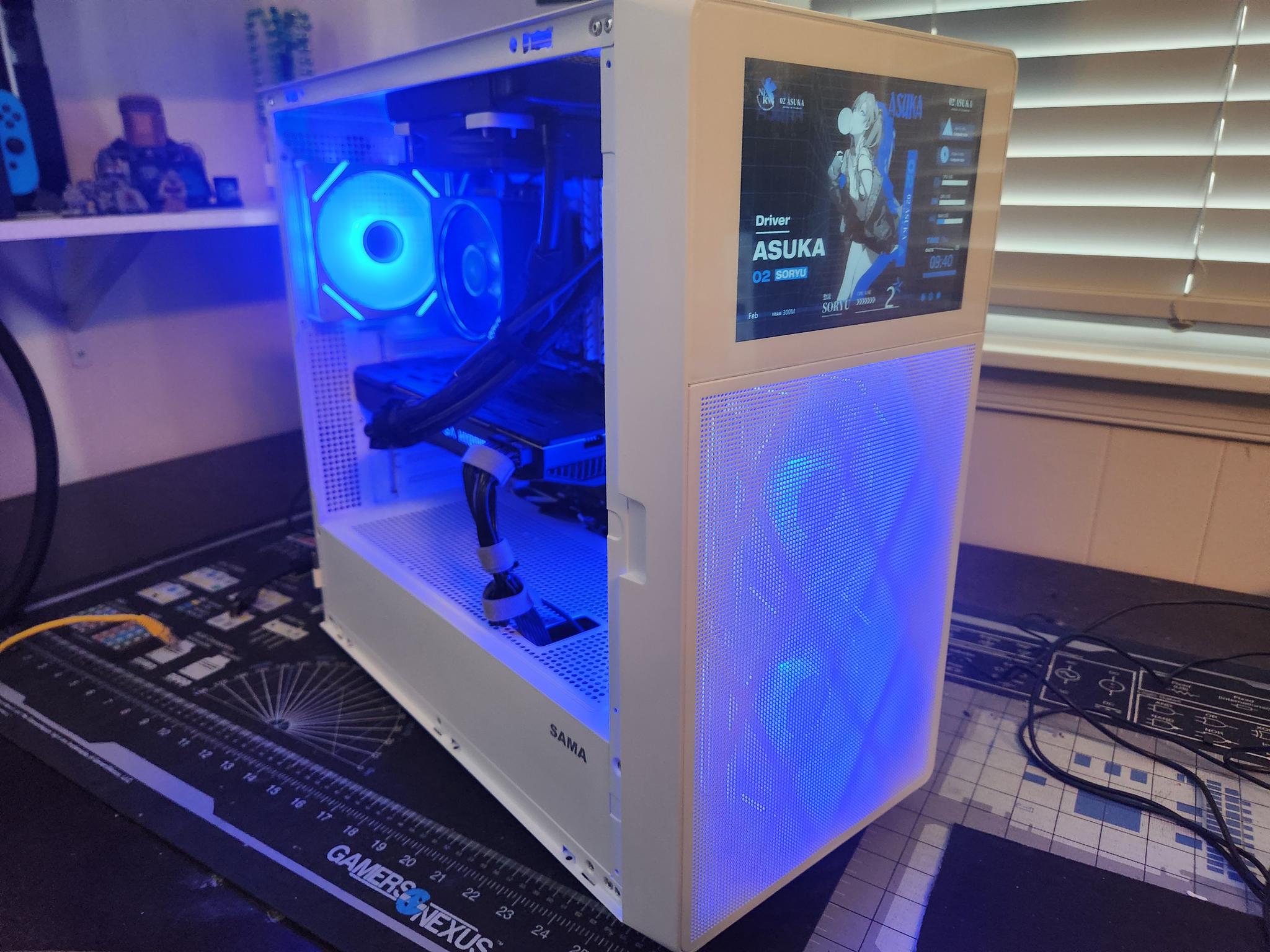Asuka 02: BLUE THUNDER! Custom RTX GAMING and STREAMING PC!!!