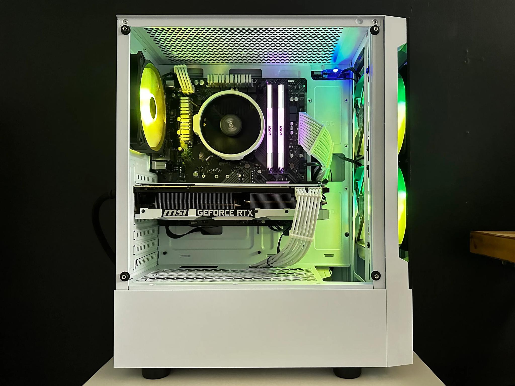 ⚫️ECLIPSE⚪️ RGB Gaming PC | AMD Ryzen 5 3600 | 16GB | RTX 2080 8GB | 1TB SSD | Win10 PRO | Wi-Fi