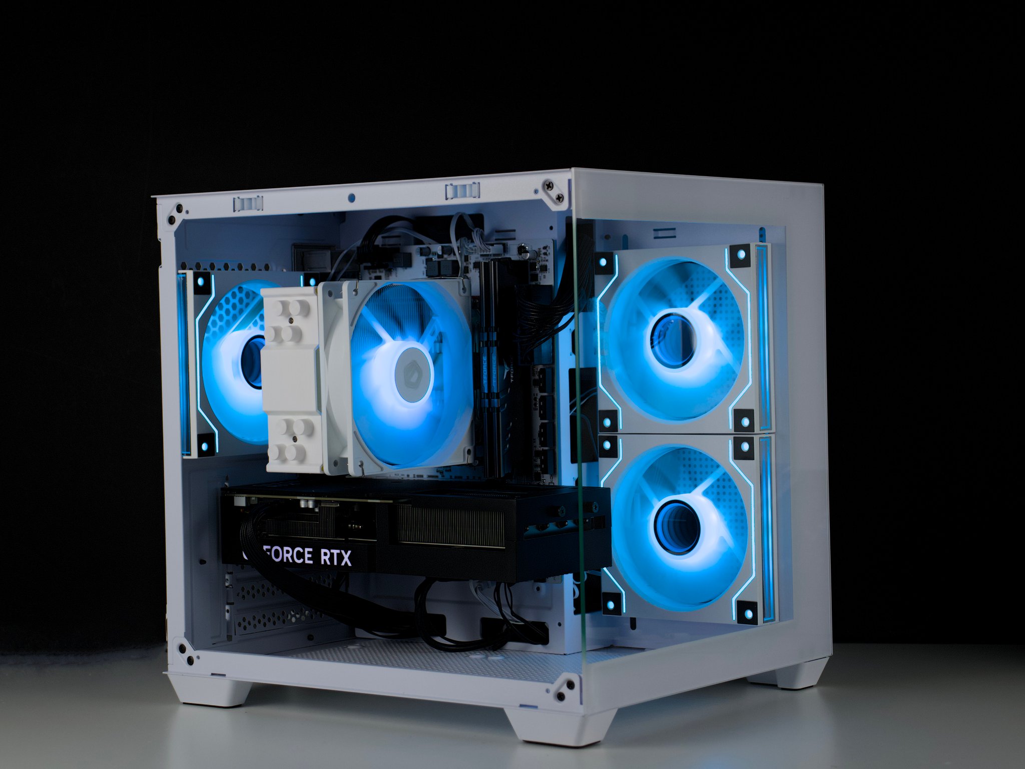 🧊❄️🧊 White Gaming PC – RTX 5060 TI, Ryzen 7 5700X, 32GB RAM, 1TB SSD - WiFi, BlueTooth 🧊❄️🧊