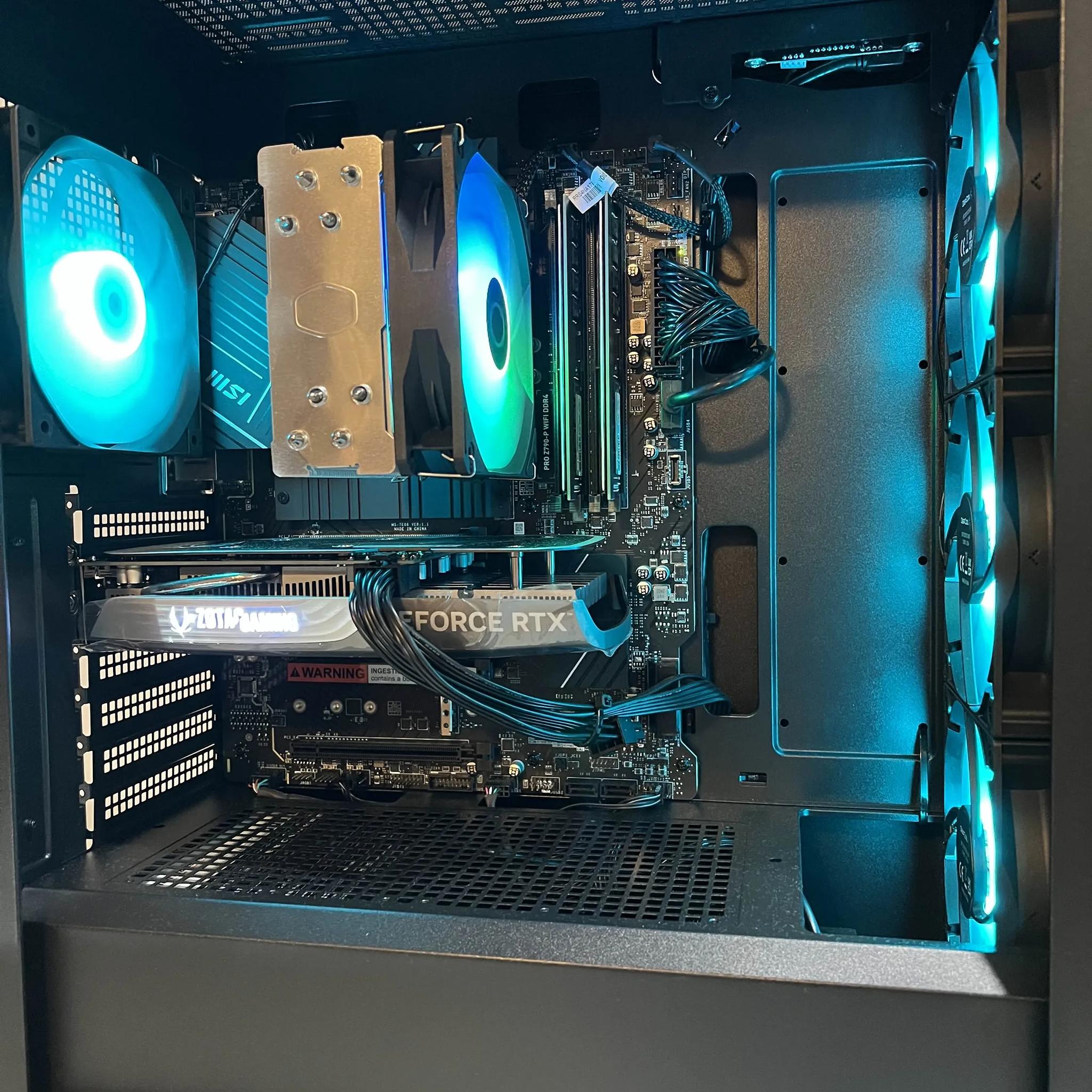 🔥SALE🔥RTX 4060 | i5-12600KF | MSI Z790 | 32GB RAM | 1TB PCIe 4.0- DeepHuo Brand NEW Pre-Built PC