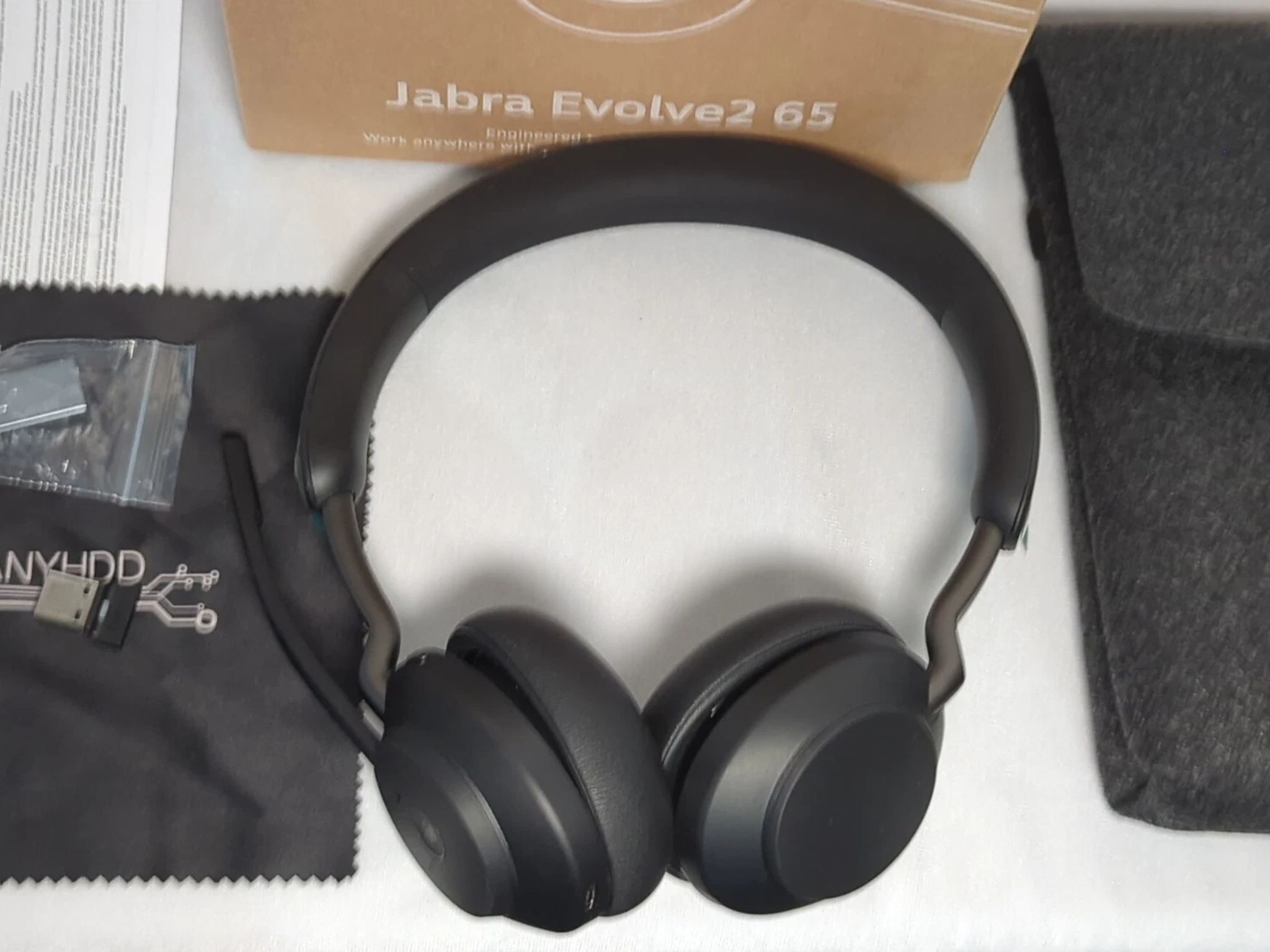 ANYHDD Jabra Evolve2 65 Wireless Headset with Link380c