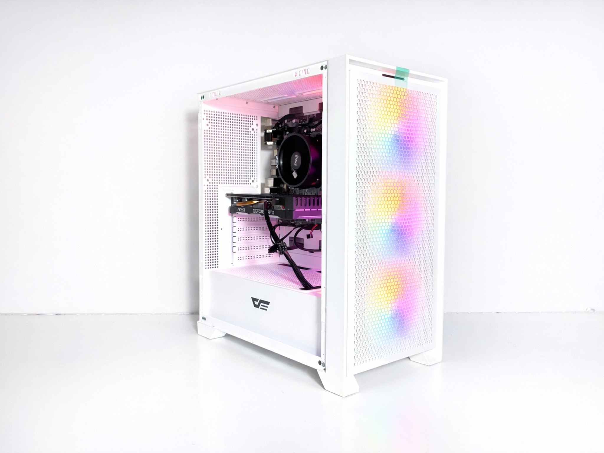 Glacier Valley (V4) Gaming PC - AMD Ryzen 7 1700, RTX 2060, 16GB DDR4, 512GB SSD