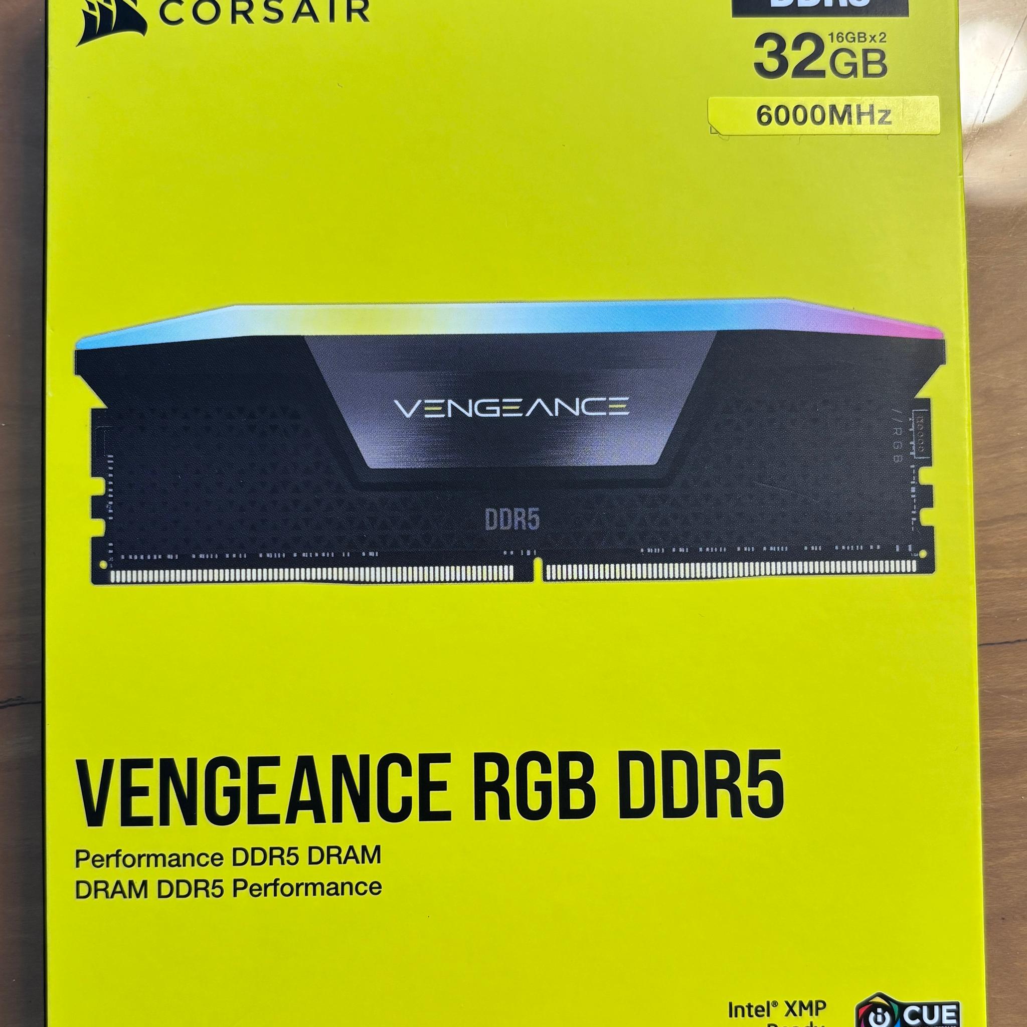 Corsair DDR5 6400 32GBs XMP