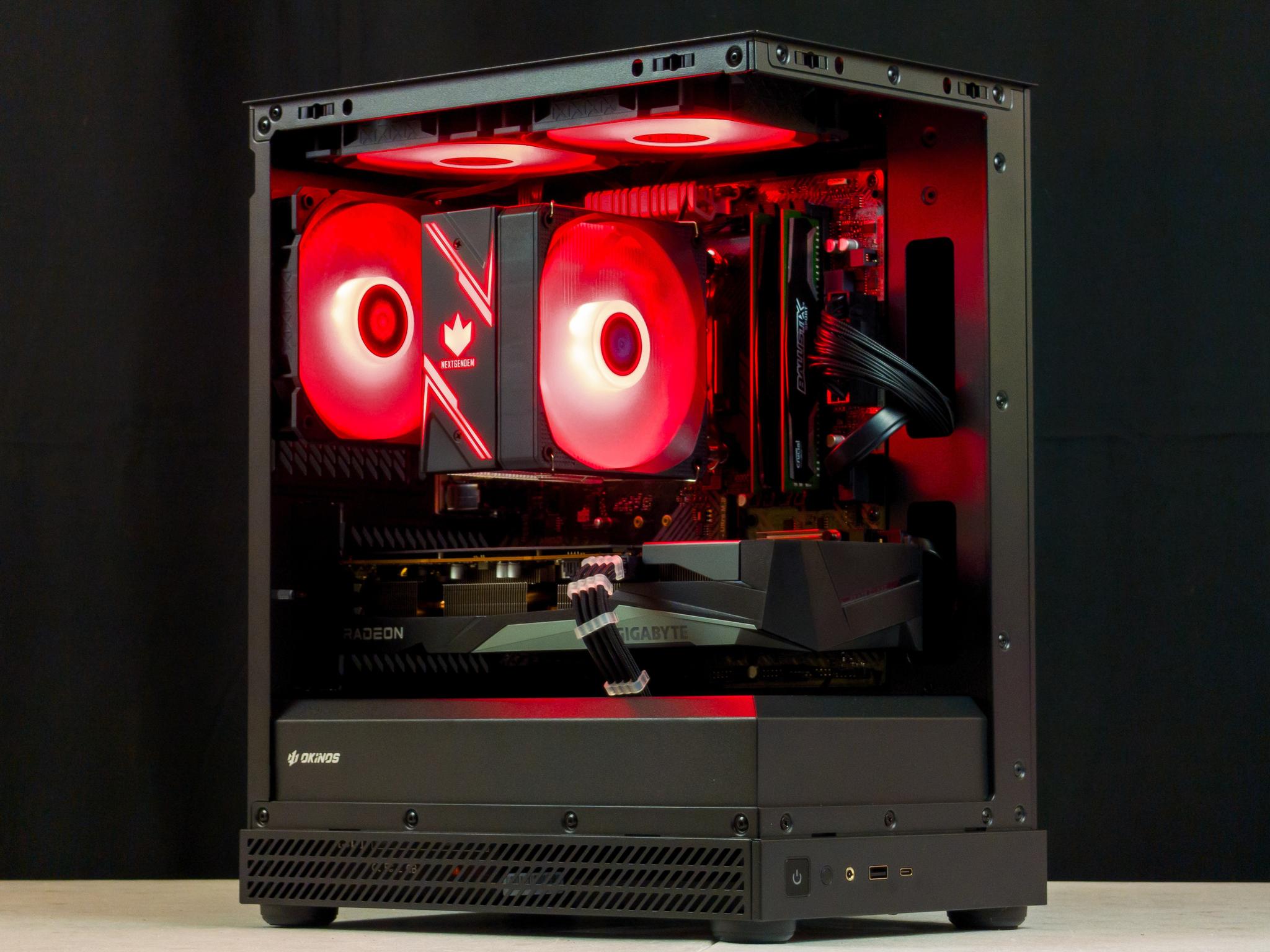 ❤️🖤 RX 7600 / Ryzen 5 3600 / 16GB Gaming PC 🖤❤️