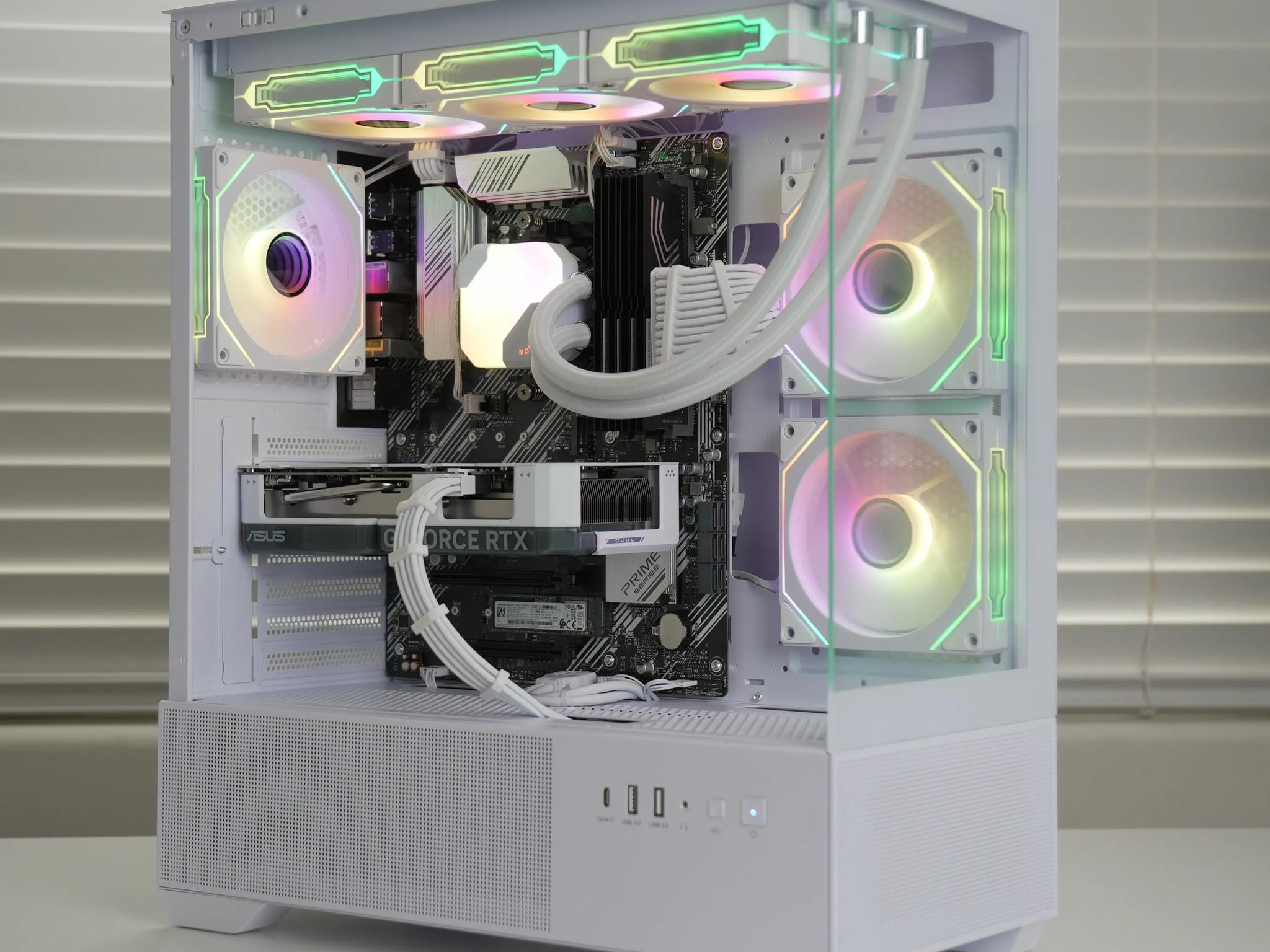 RTX 4060 | RYZEN 7 3700X | 32GB RAM | 1TB SSD | Wifi + BT | Windows 11 - Water Cooled Gaming PC