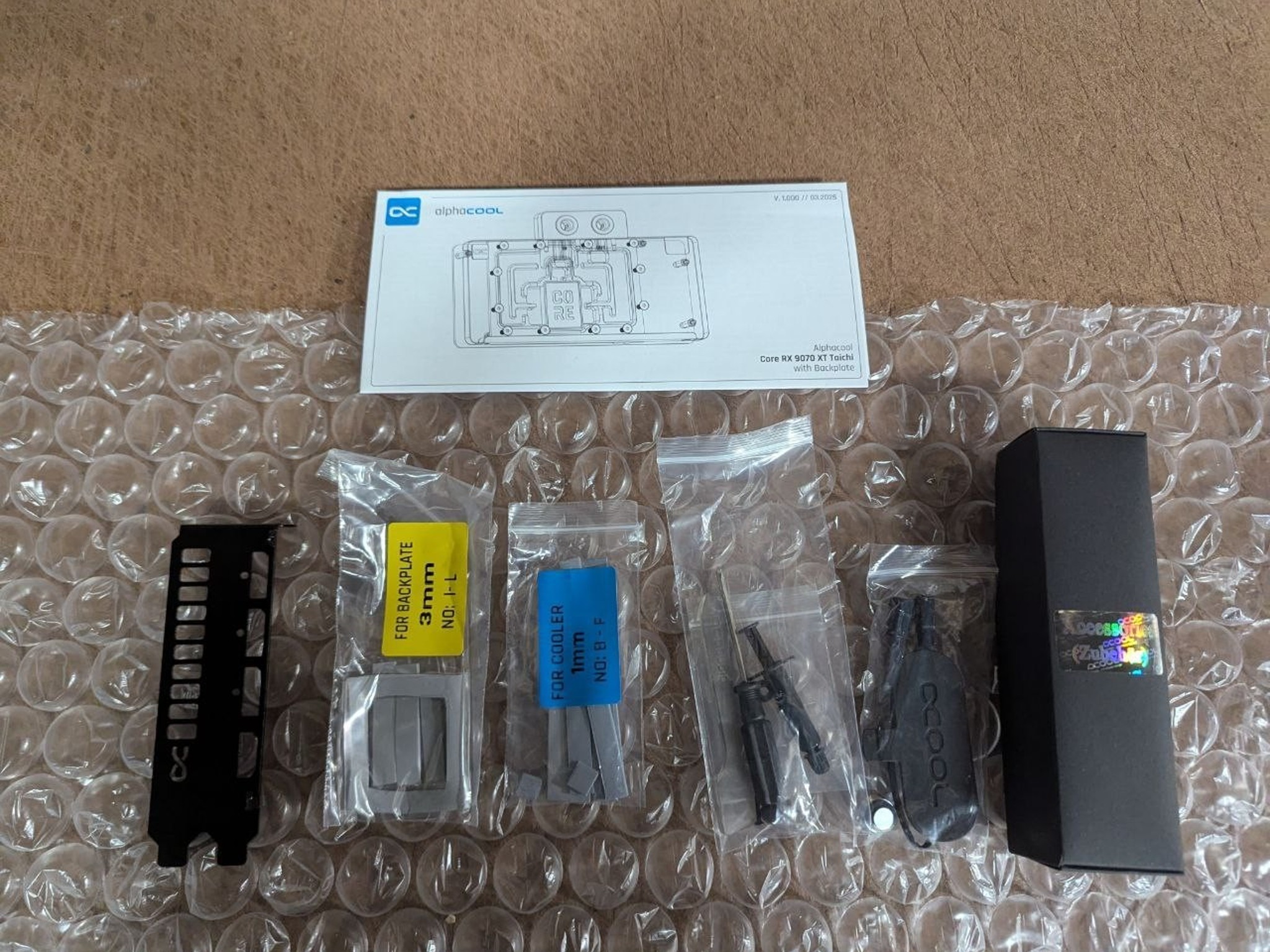 Alphacool Core RX 9070 XT Taichi with Backplate (14752)
