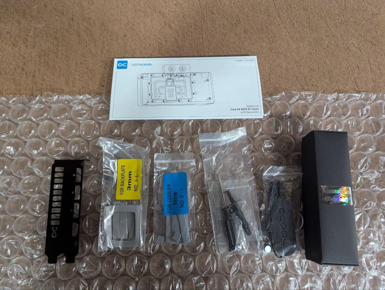 Alphacool Core RX 9070 XT Taichi with Backplate (14752)