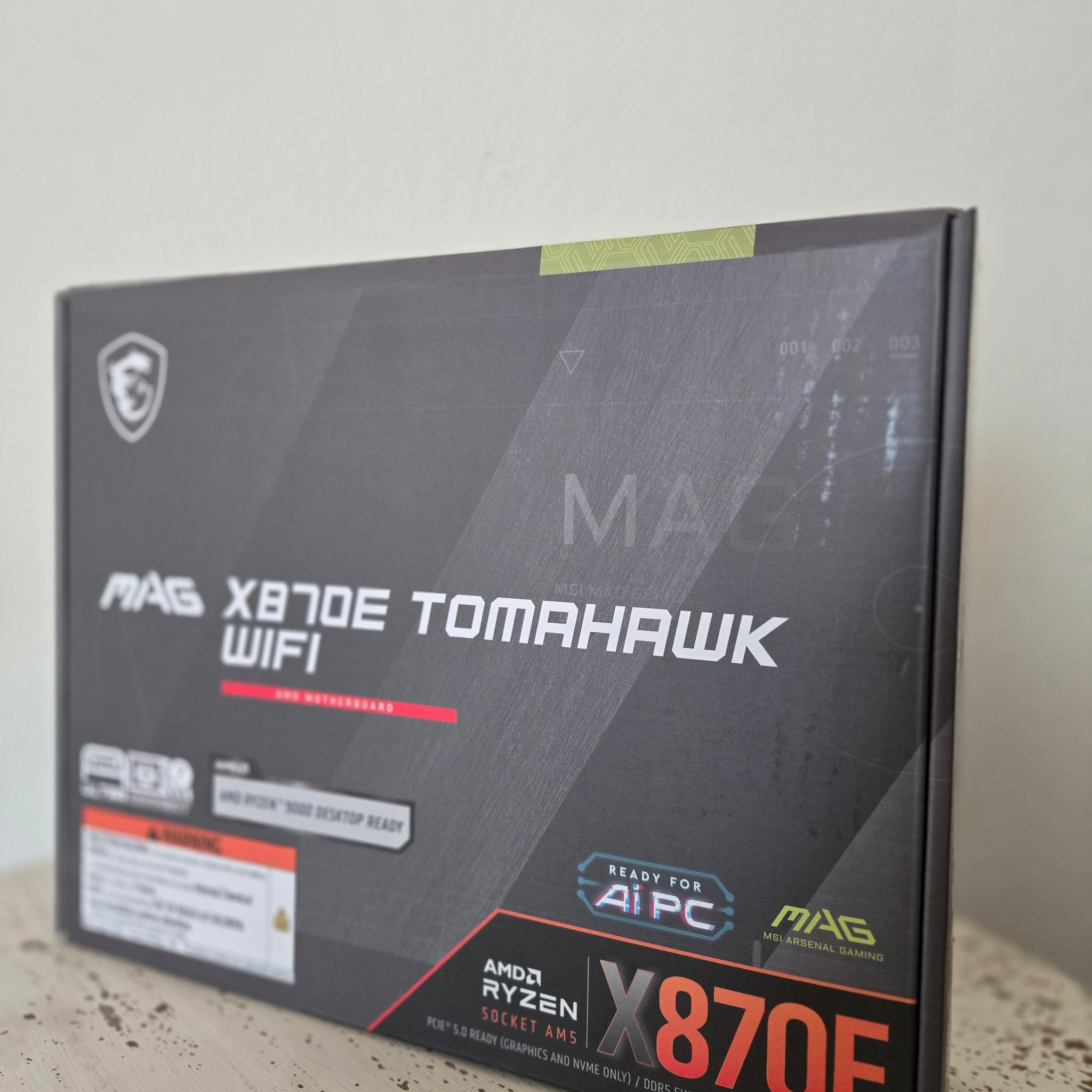 MSI X870E Tomohawk WiFi
