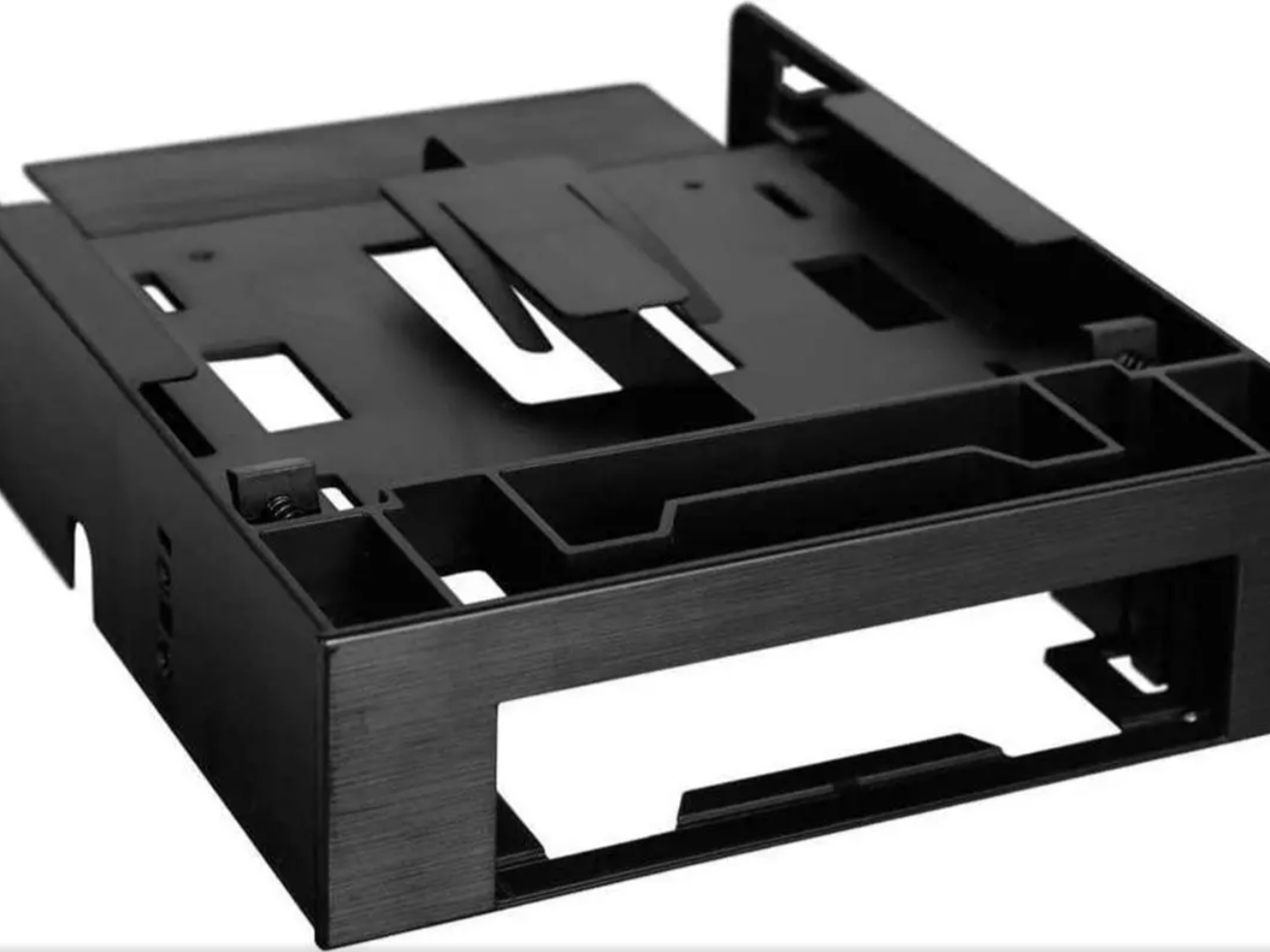 NEW ICY DOCK “FLEX-FIT TRIO” – 5.25” FRONT BAY CONVERTER ADAPTER BRACKET FOR 2.5” & 3.5” SSD/HDDs