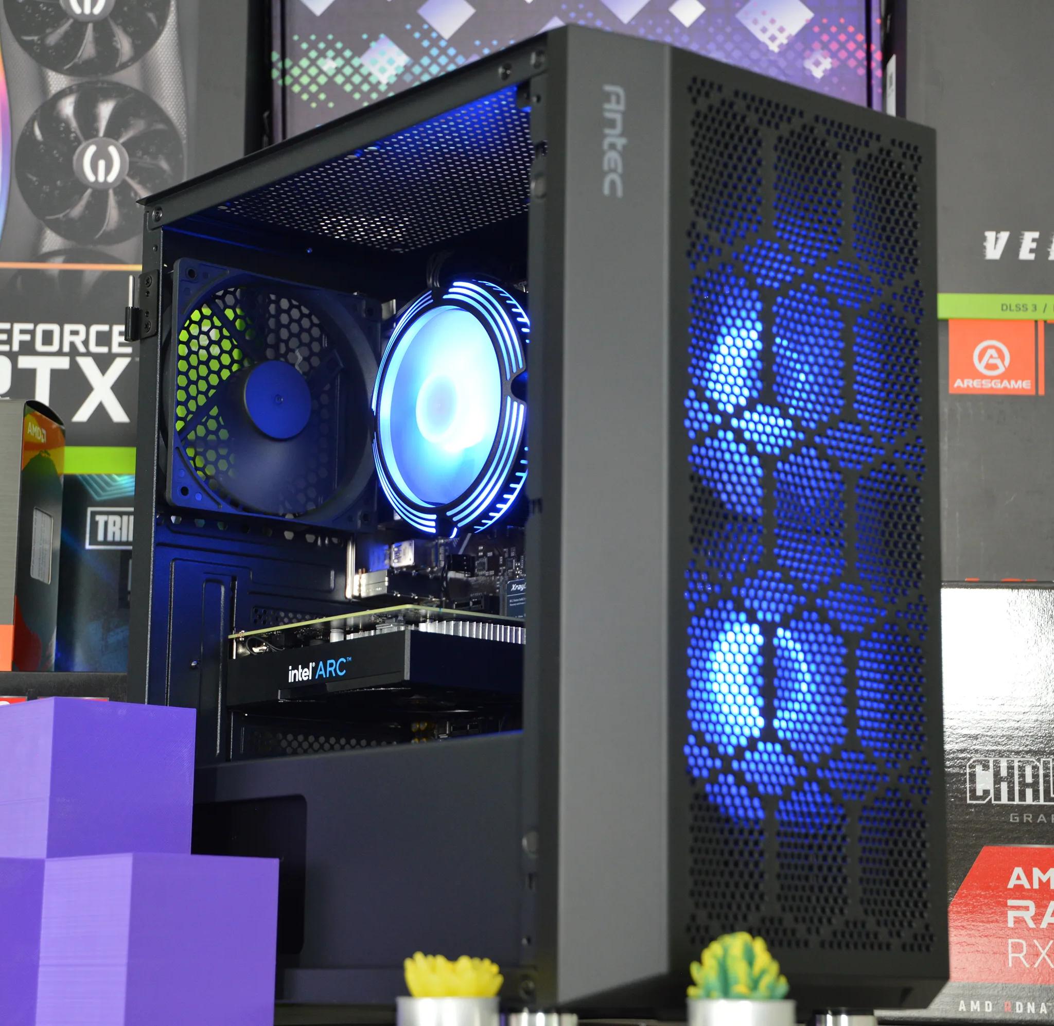 ⚡⚡ | ARC A380 6GB | RYZEN 5 3600 | 16GB DDR4 RAM | 1TB NVME SSD | Electric Arc |