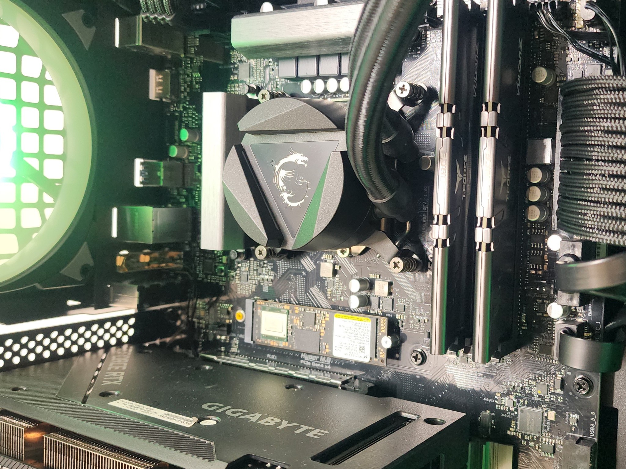 Gaming PC i7-11700KF 32GB RAM 1TB SSD RTX 3060 Ti 8GB Windows 11 Computer