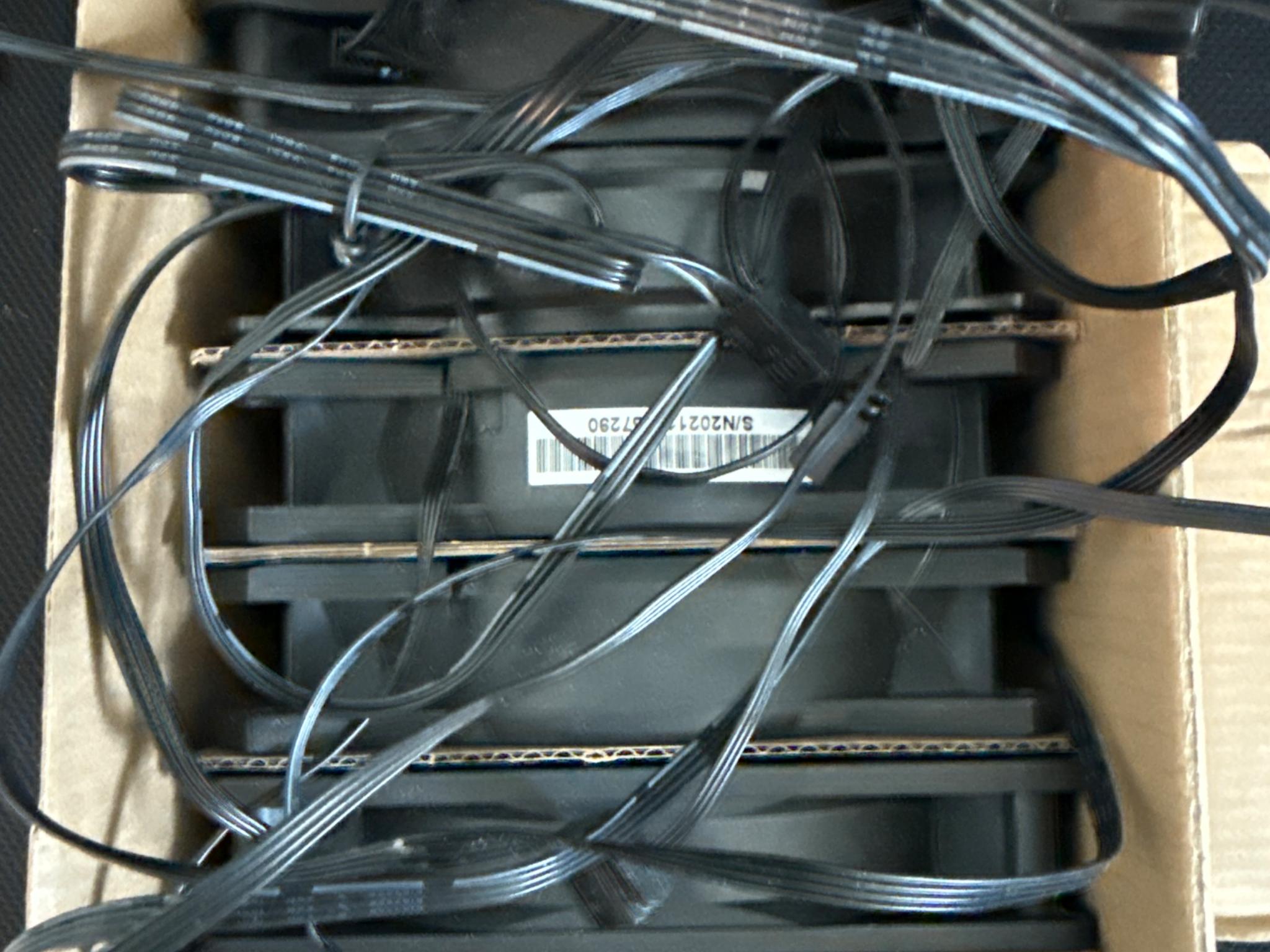 5x 120 case fan assortment
