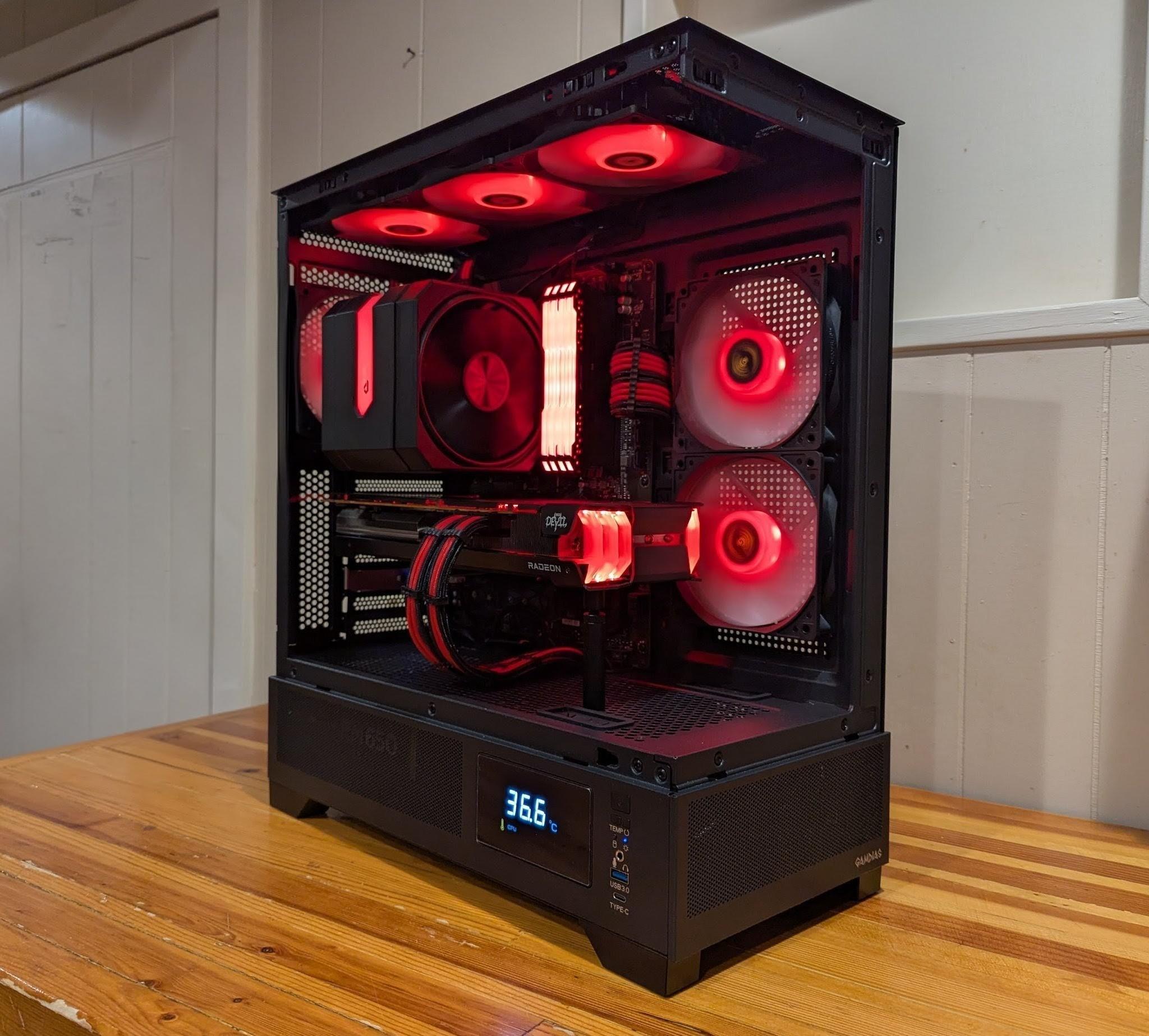 🔴⚫ Ryzen 7 3700X | RX 6750 XT | 32GB DDR4 | 1440p Gaming PC