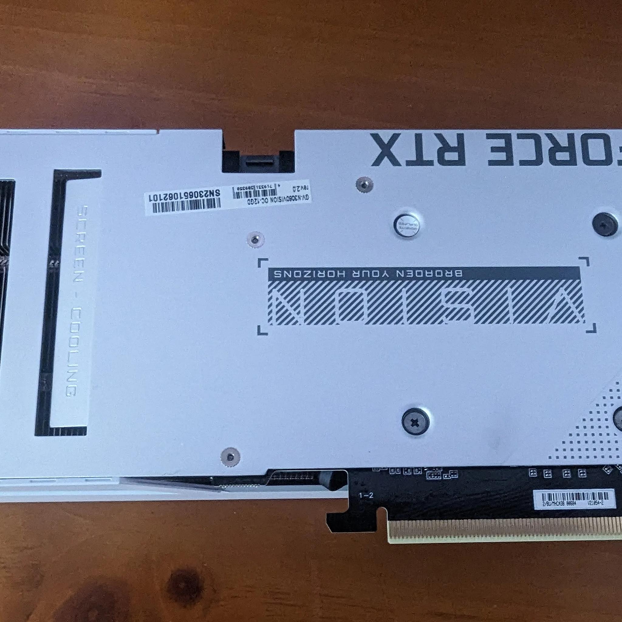 Rtx 3060 Gigabyte Vision 12gb