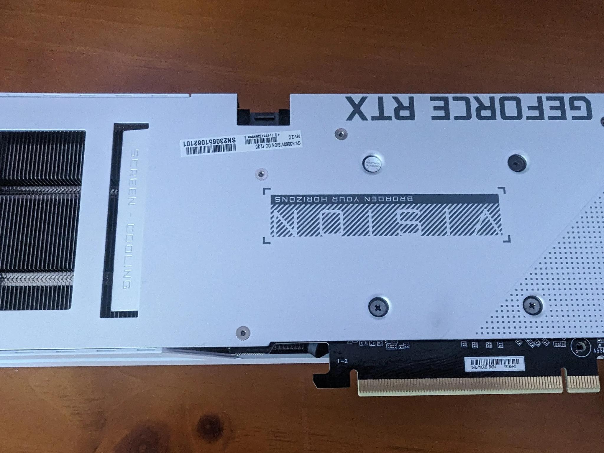 Rtx 3060 Gigabyte Vision 12gb