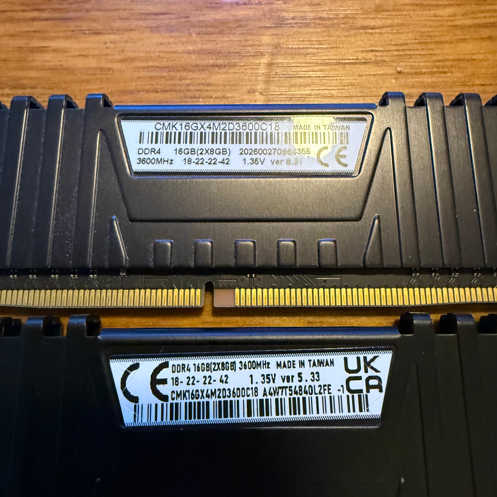 Corsair Vengeance DDR4-3600 32Gb (4x8Gb)