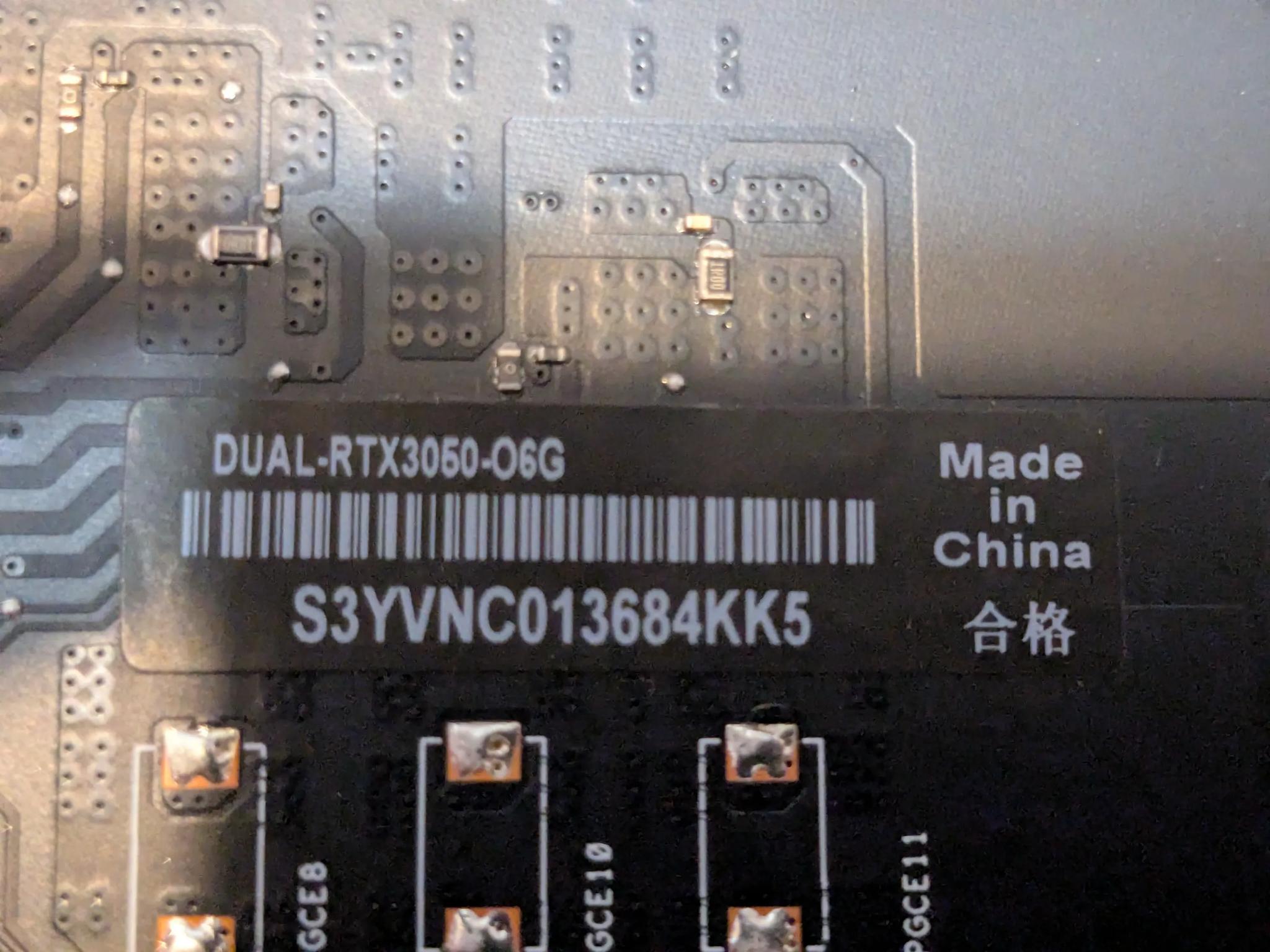 RTX 3050 6GB