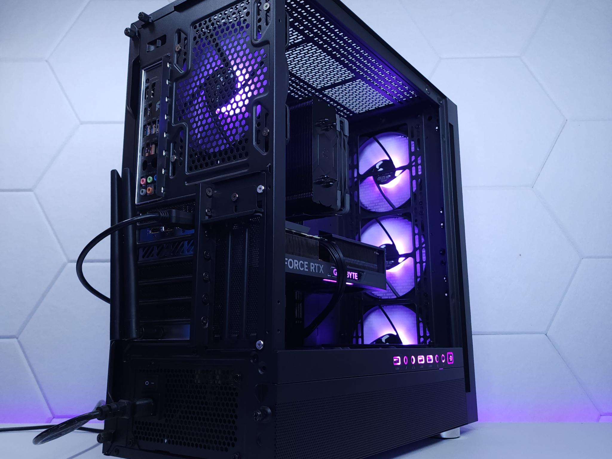 💜🖤RTX 4070 Ti | Core i7 12700F | 32GB 3200MHz | 1TB NVMe SSD Gen 4