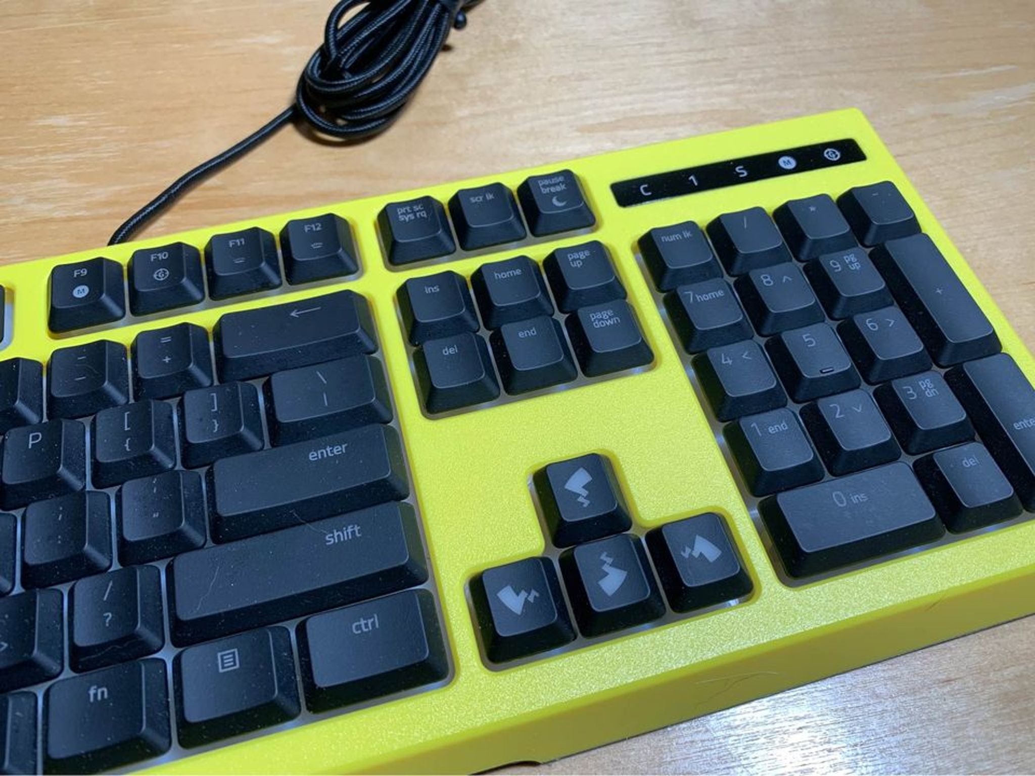 Like new Razer x Pokémon limited edition gaming keyboard