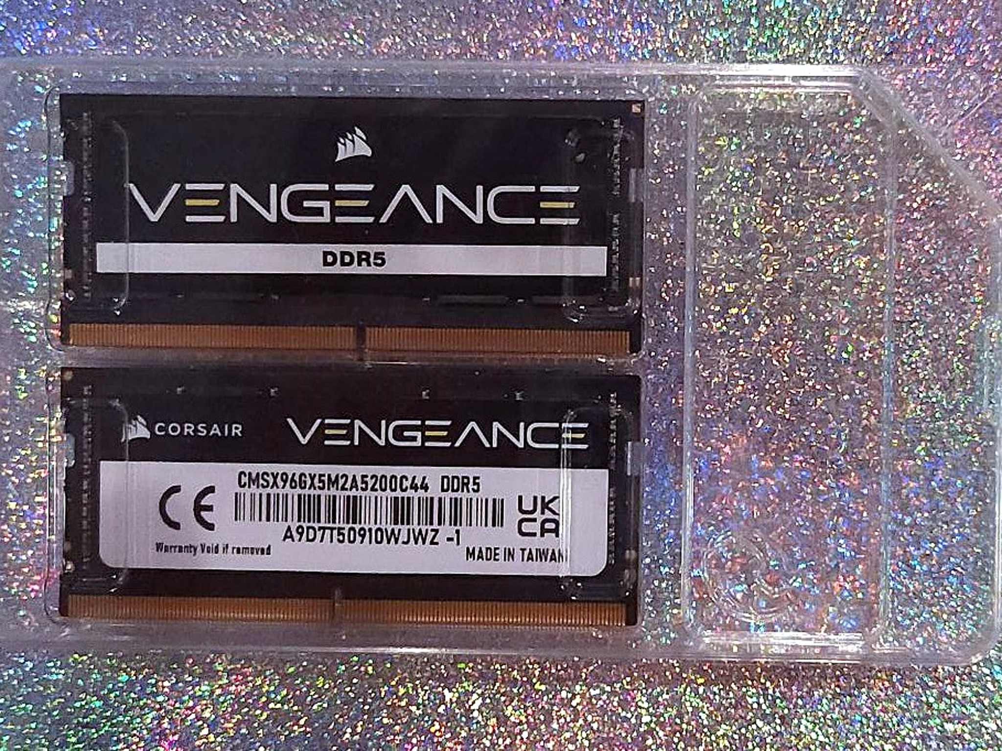 96GB Corsair Vengeance SO-DIMM (2 x 48GB) DDR5-5200