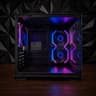 LOVINGCOOL GAMING PC MATX CASE – PANORAMIC TEMPERED GLASS