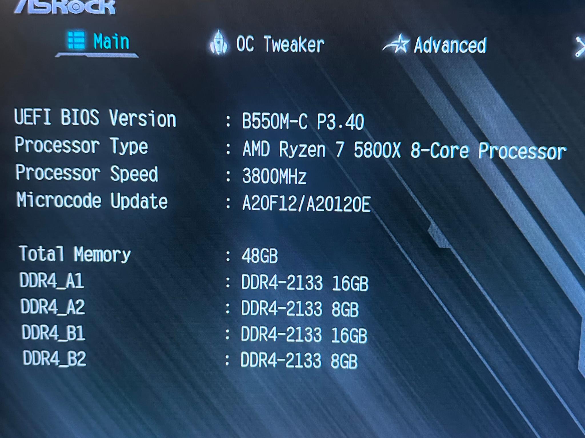 GAMING PC RYZEN 7 5800X with GEFORCE RTX 4060