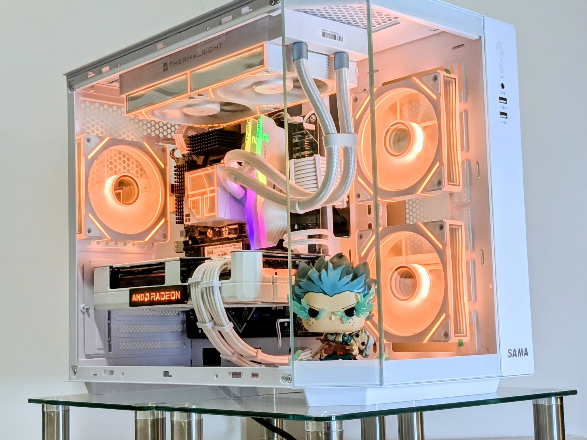 🧊⚡️Infinite Deku 2.0🤍RX 7900GRE🤍I5-12600K🤍Z690(OC*)🤍32GB TFORCE RAM🤍1TB NVMe SSD🤍Windows 11 Pro