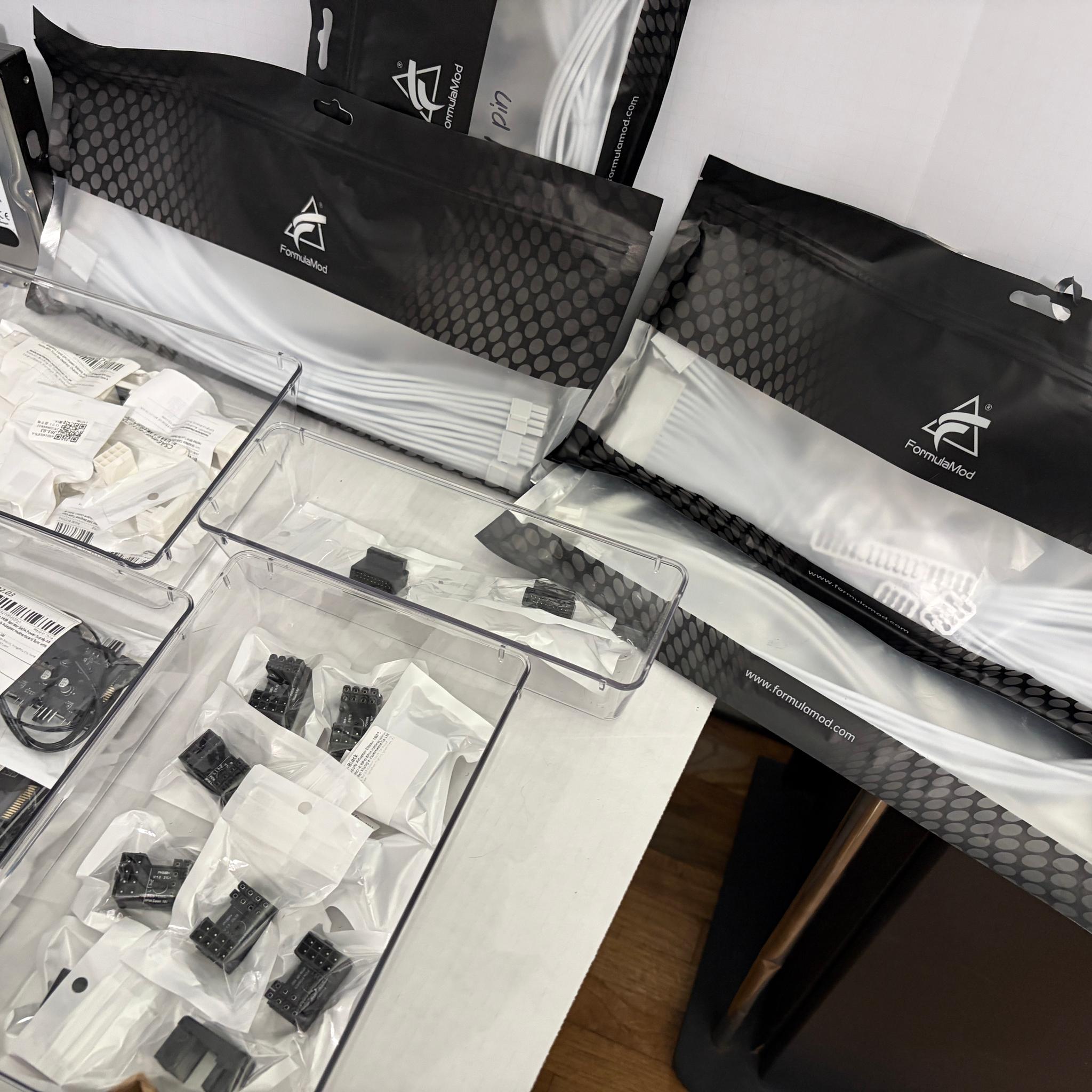 🔥 Massive PC Parts & Accessories Bundle – Cables, Adapters, SSDs, Screws, + More