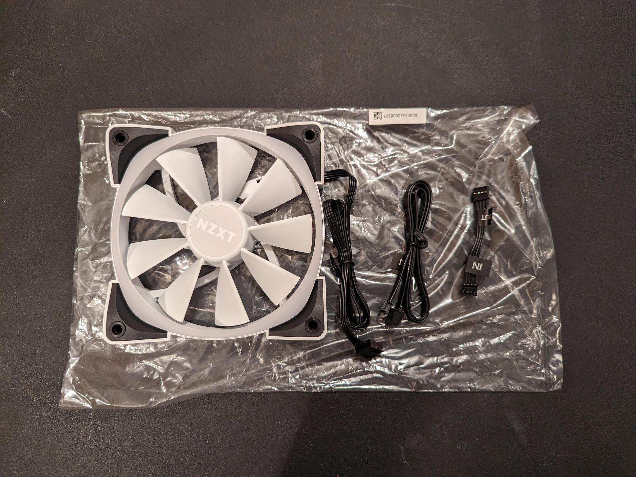 NZXT Aer RGB 2 120mm Fan (White)