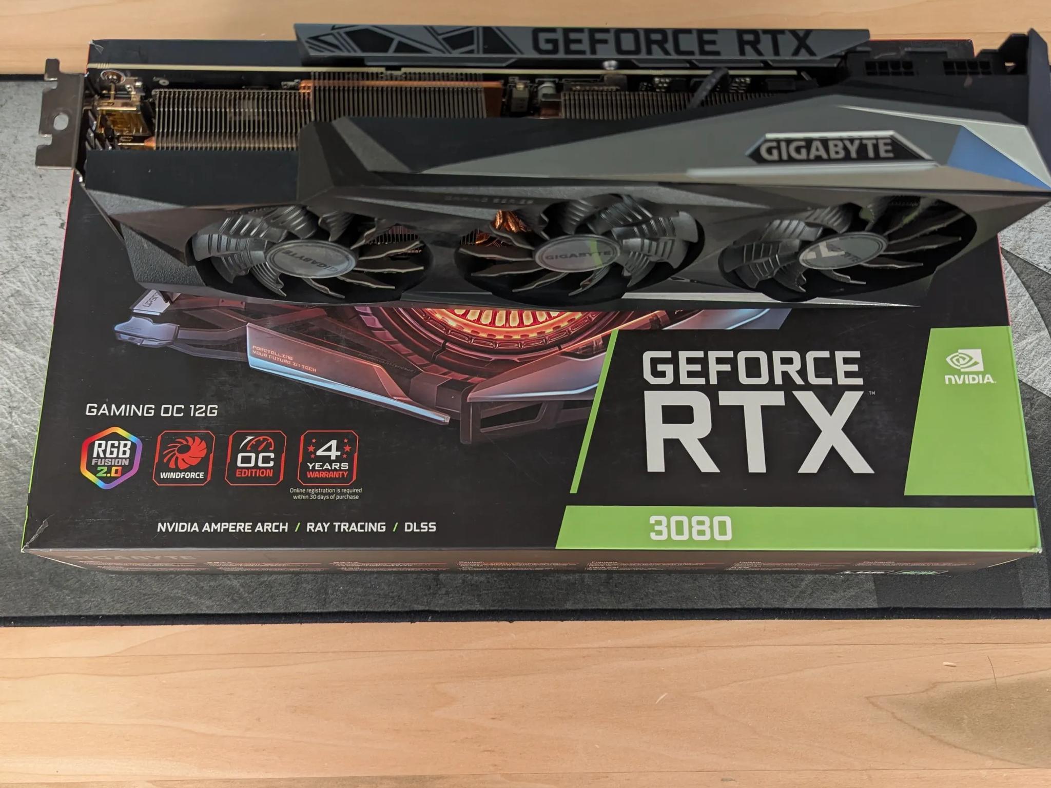 🔥 Gigabyte 3080 Gaming OC – 4K Ultra Gaming Powerhouse | Triple-Fan Cooling 🎯