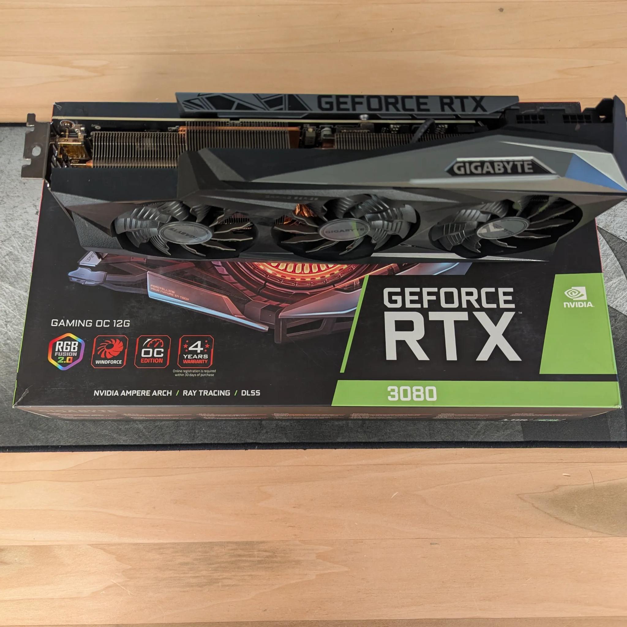 🔥 Gigabyte 3080 Gaming OC – 4K Ultra Gaming Powerhouse | Triple-Fan Cooling 🎯