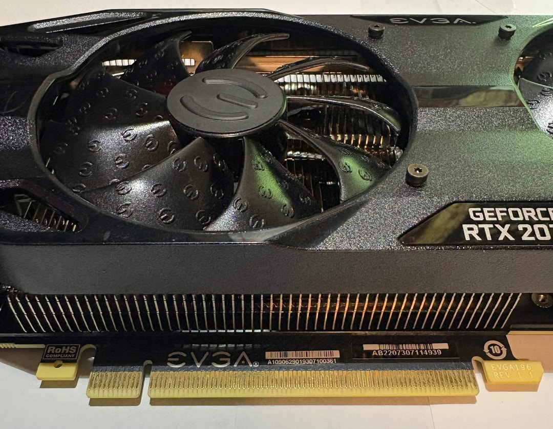 EVGA GeForce RTX 2070 SUPER Black Gaming 8GB GDDR6 Graphics Card