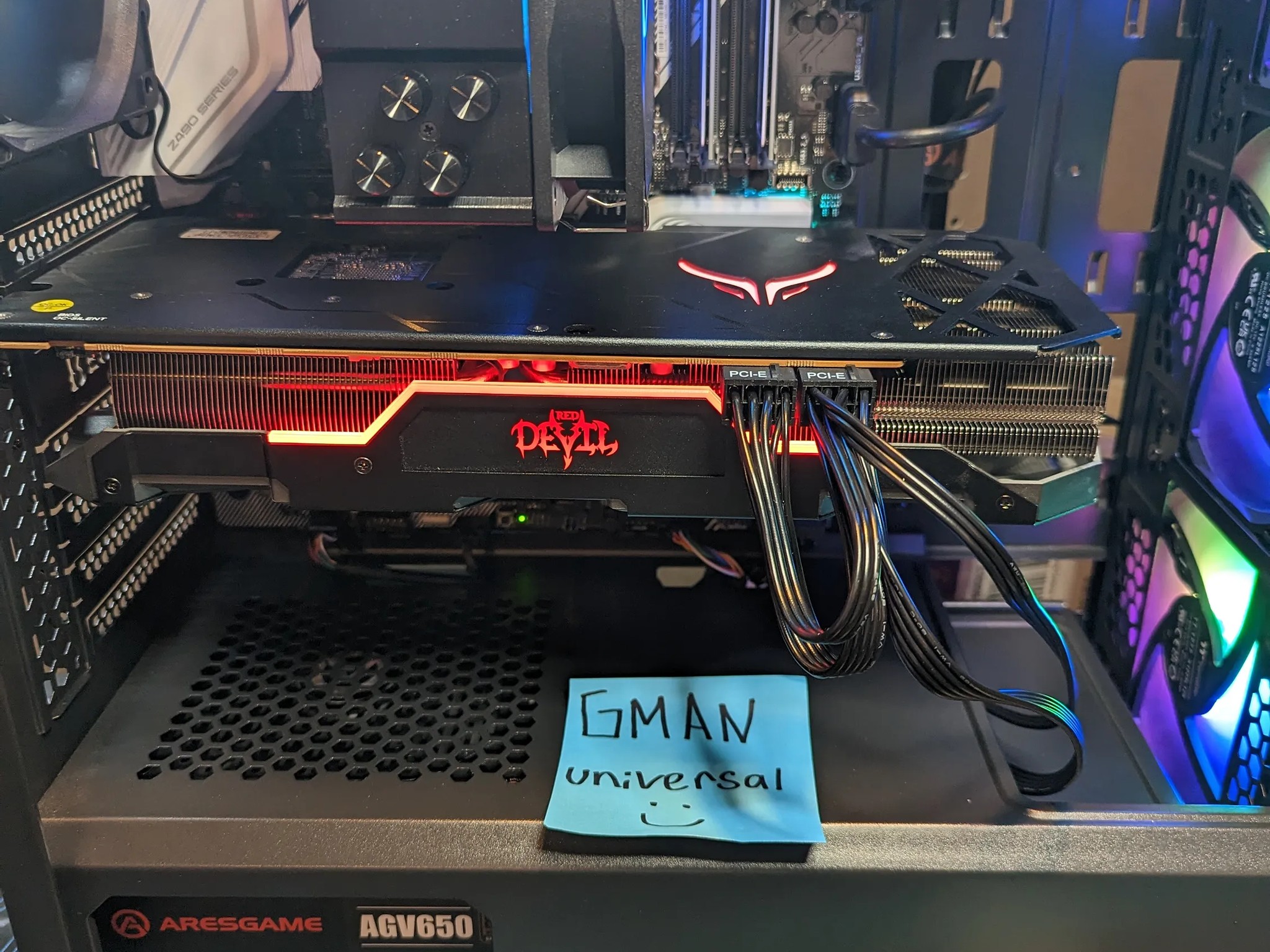 Intel i3-10100  | AMD 5700XT 8GB | 16gb Ram 3200Mhz| 256gb NVME SSD