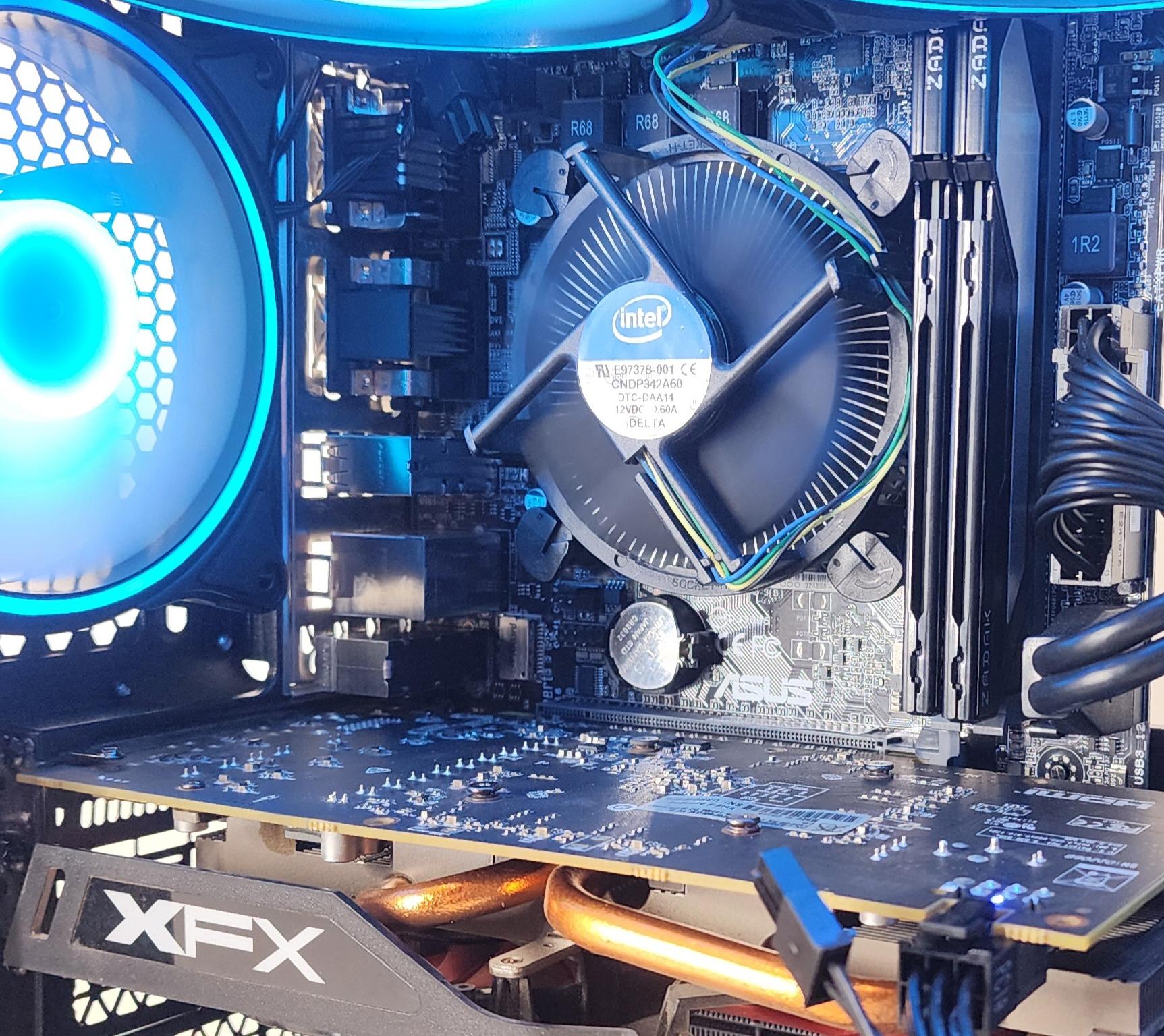 Gaming PC i5-6500 16GB RAM 240GB SSD + 500GB HDD RX 470 8GB Windows 11 Computer
