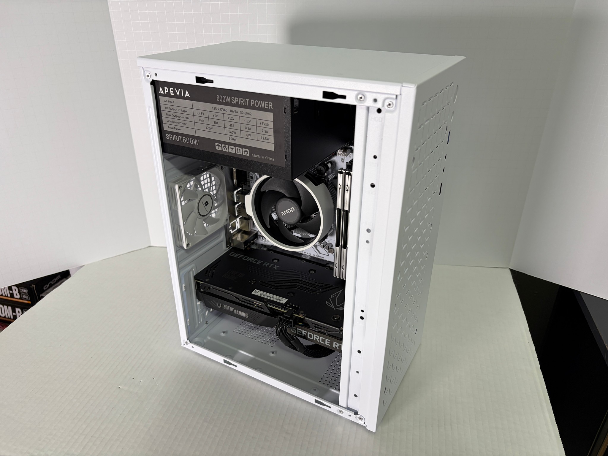 White Gaming PC – RTX 3060 Ti | Ryzen 5 | 1TB NVMe | 1080p Beast🔥🔥