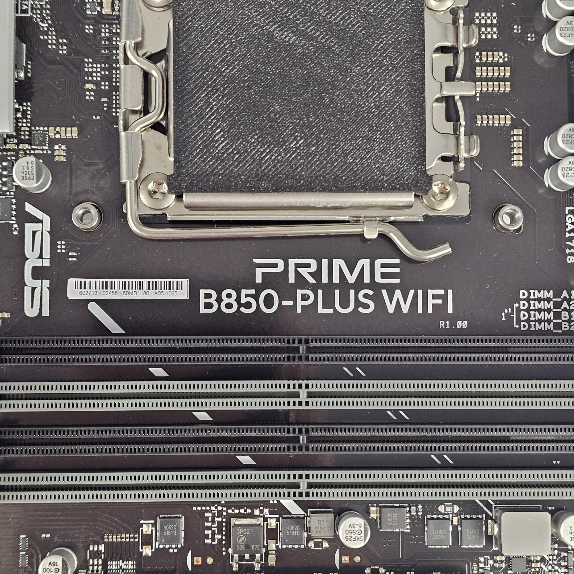 ASUS PRIME B850-PLUS WIFI AMD AM5 DDR5 ATX Motherboard