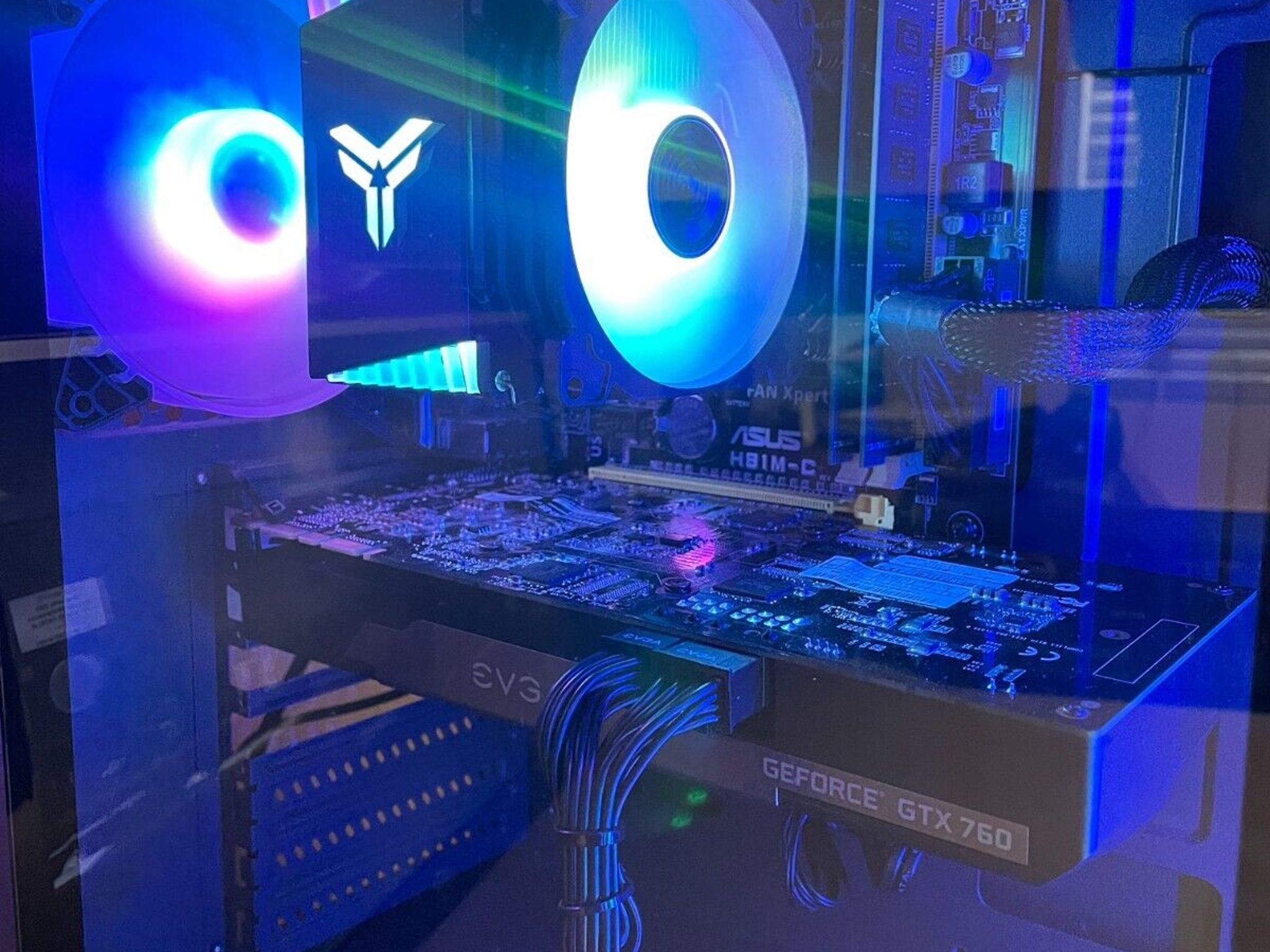 Custom Gaming Desktop PC Intel i5 Quad 8 GB SSD Nvidia GTX 760 HDMI WIN 10 PRO