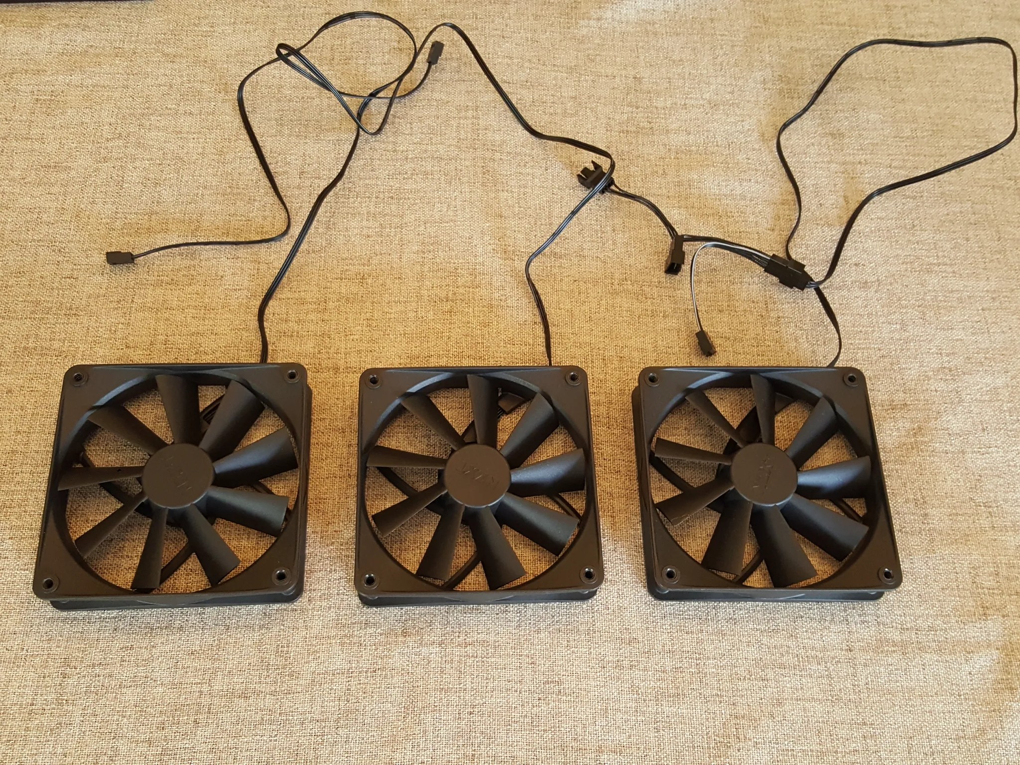 3 NZXT Case fans
