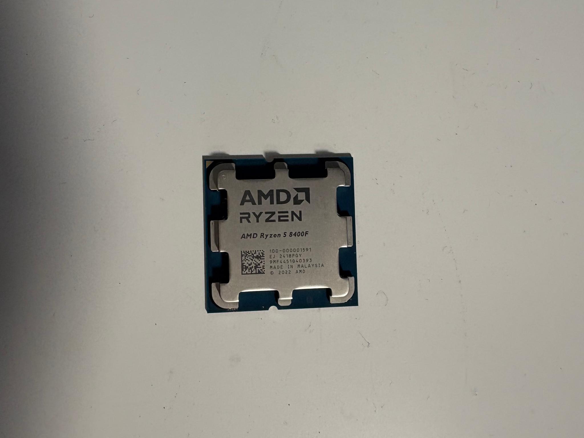 Ryzen 5 8400F - 6 Core, 12 Threads, 4.2 Ghz