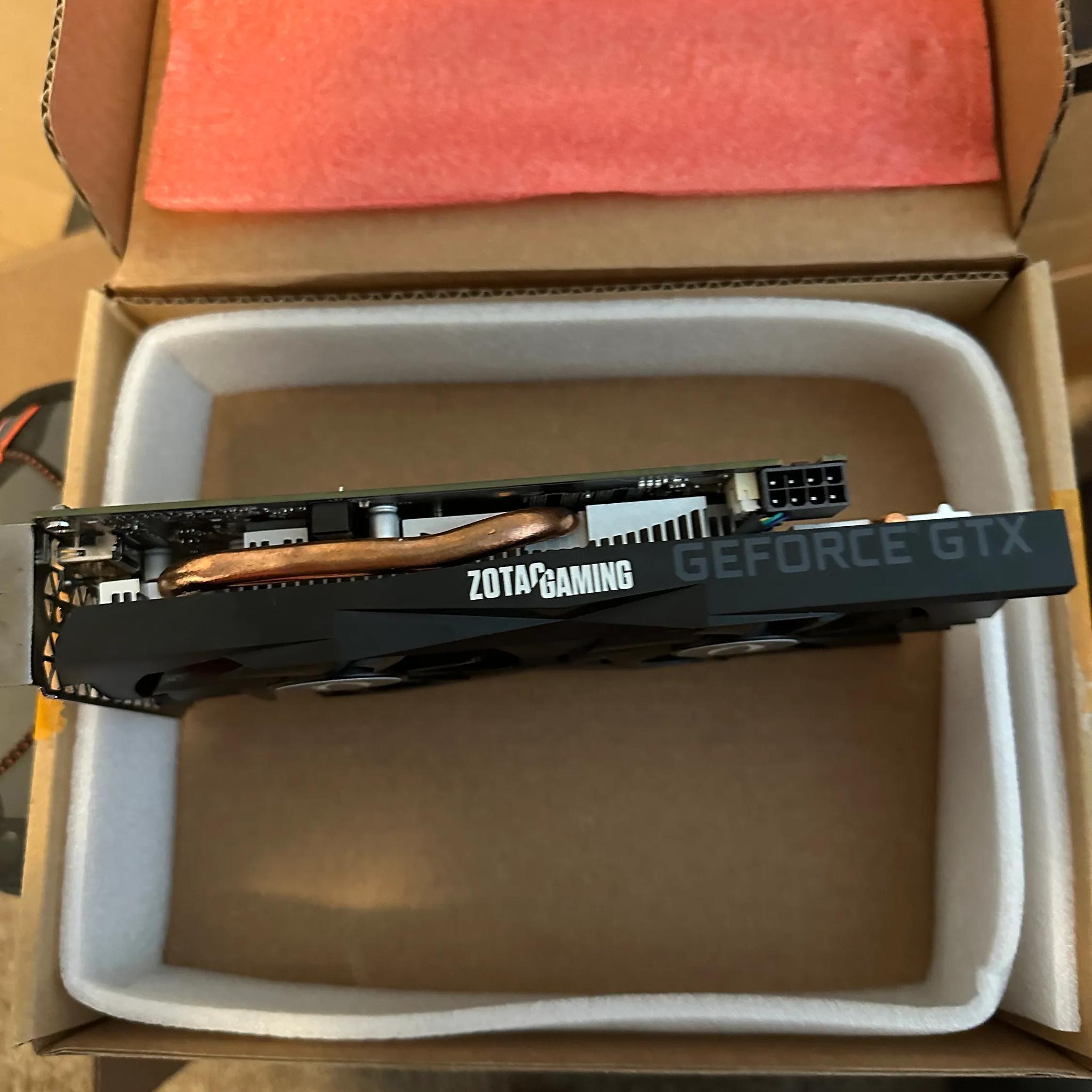 OPEN BOX Zotac Gaming GeForce GTX 1660 Twin Fan 6GB