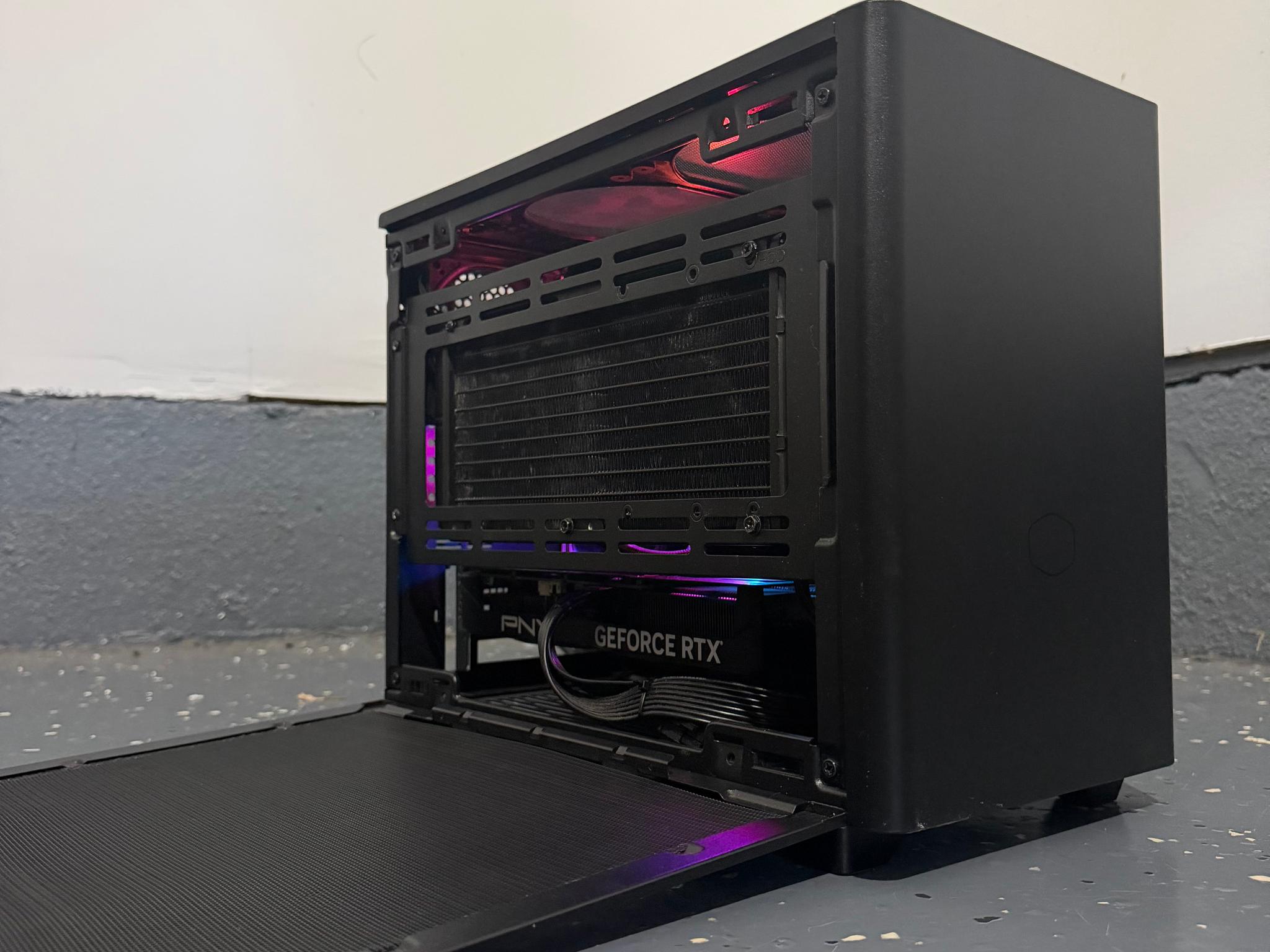 ⚫️"Shadow Node"⚫(SFF)| 1440p Gaming | i7 13700K | RTX 4060 Ti | 32B Ram | 4.5 TB Storage | Free Ship