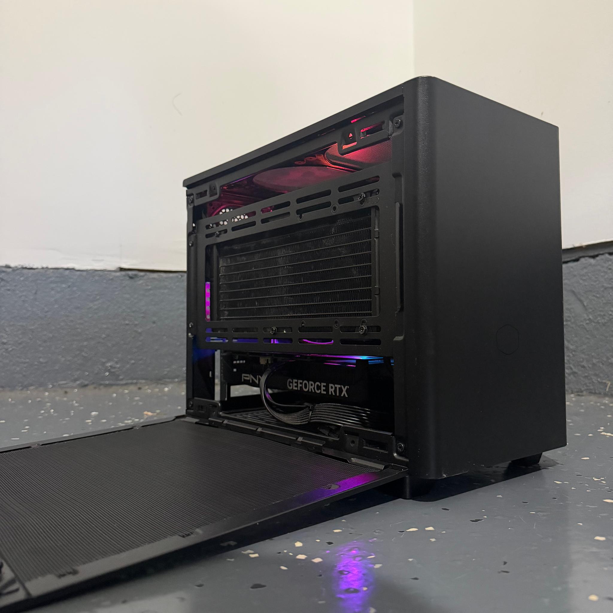 ⚫️"Shadow Node"⚫(SFF)| 1440p Gaming | i7 13700K | RTX 4060 Ti | 32B Ram | 4.5 TB Storage | Free Ship